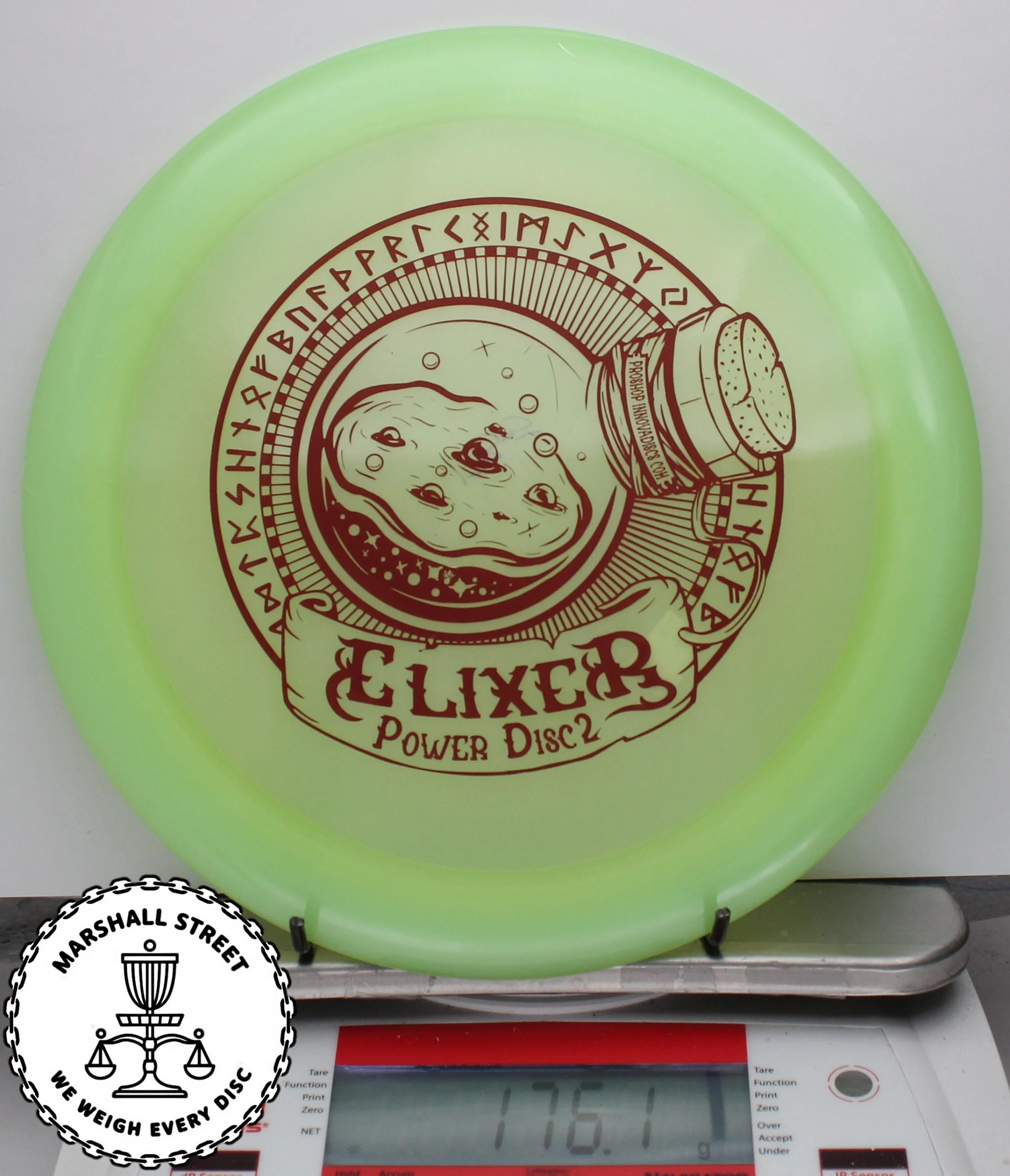 127070.jpg Champion Elixer, Power Disc 2 - #37 LtGreen, 176