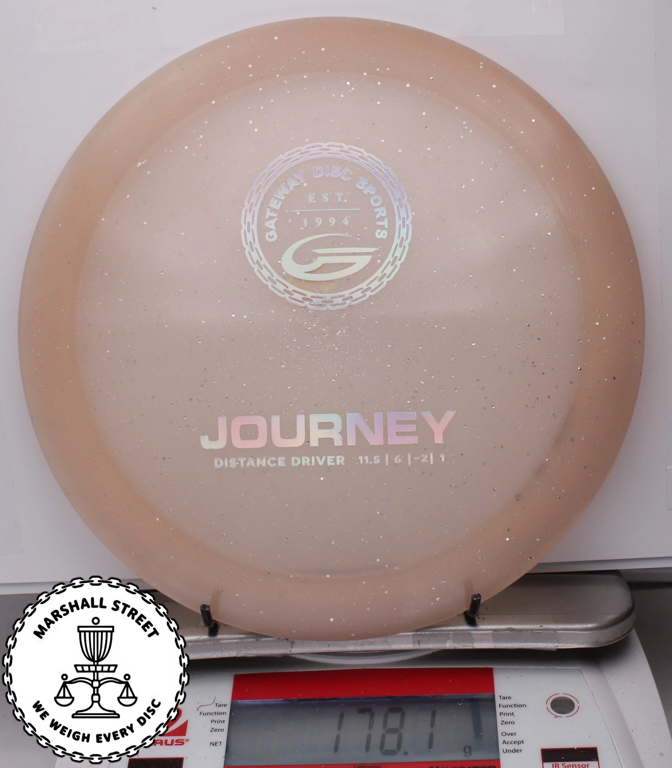 149113.jpg Metal Flake Diamond Journey - #15 Peach, 178