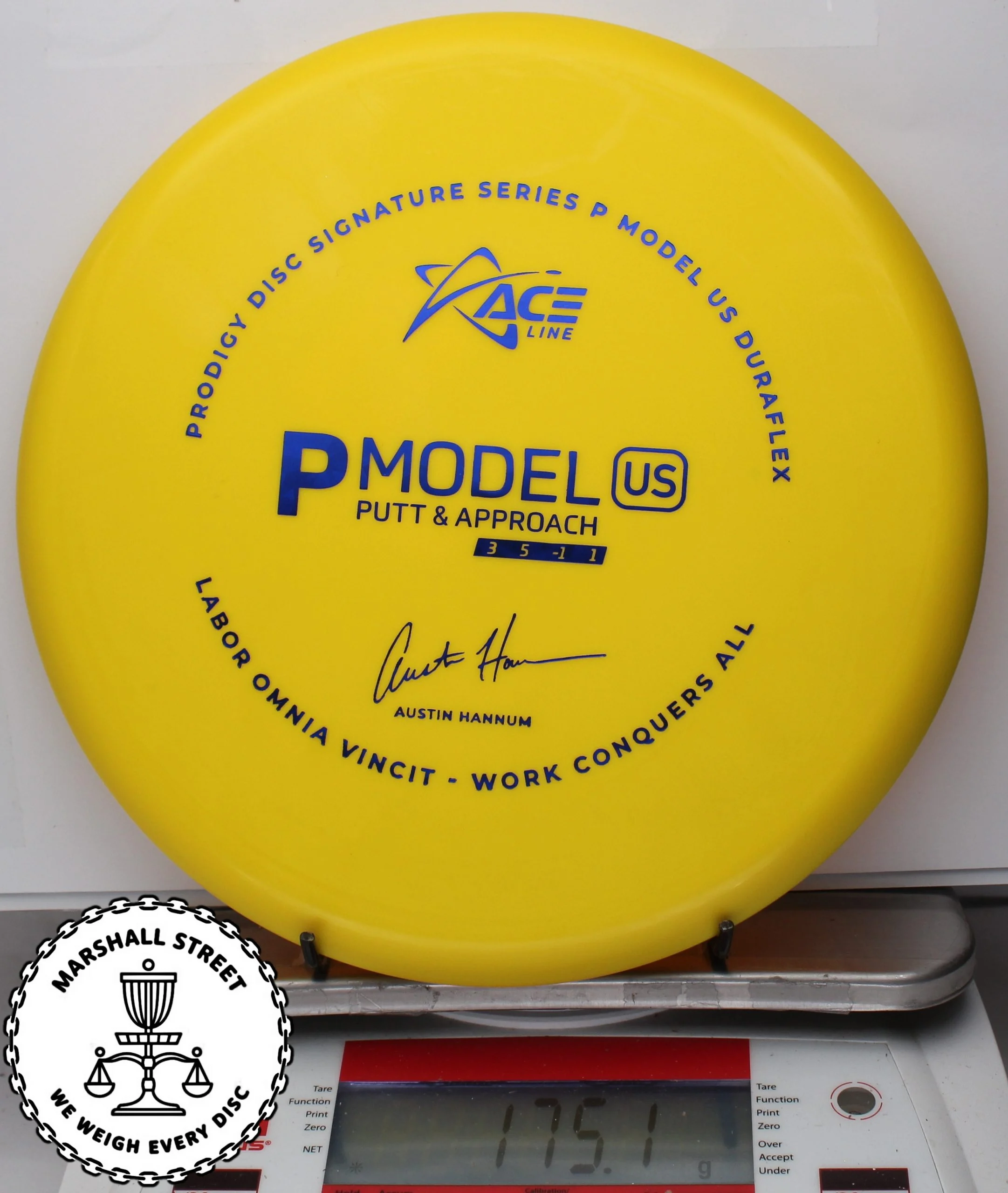 143265.jpg P Model US, DuraFlex A Hannum '22 - #13 Yellow, 175