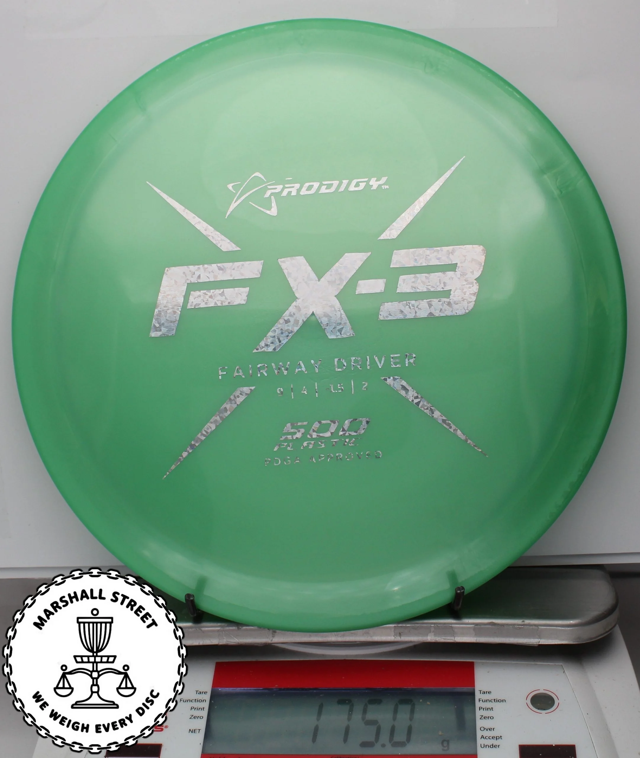 142996.jpg Prodigy FX-3, 500 - #34 Green, 175