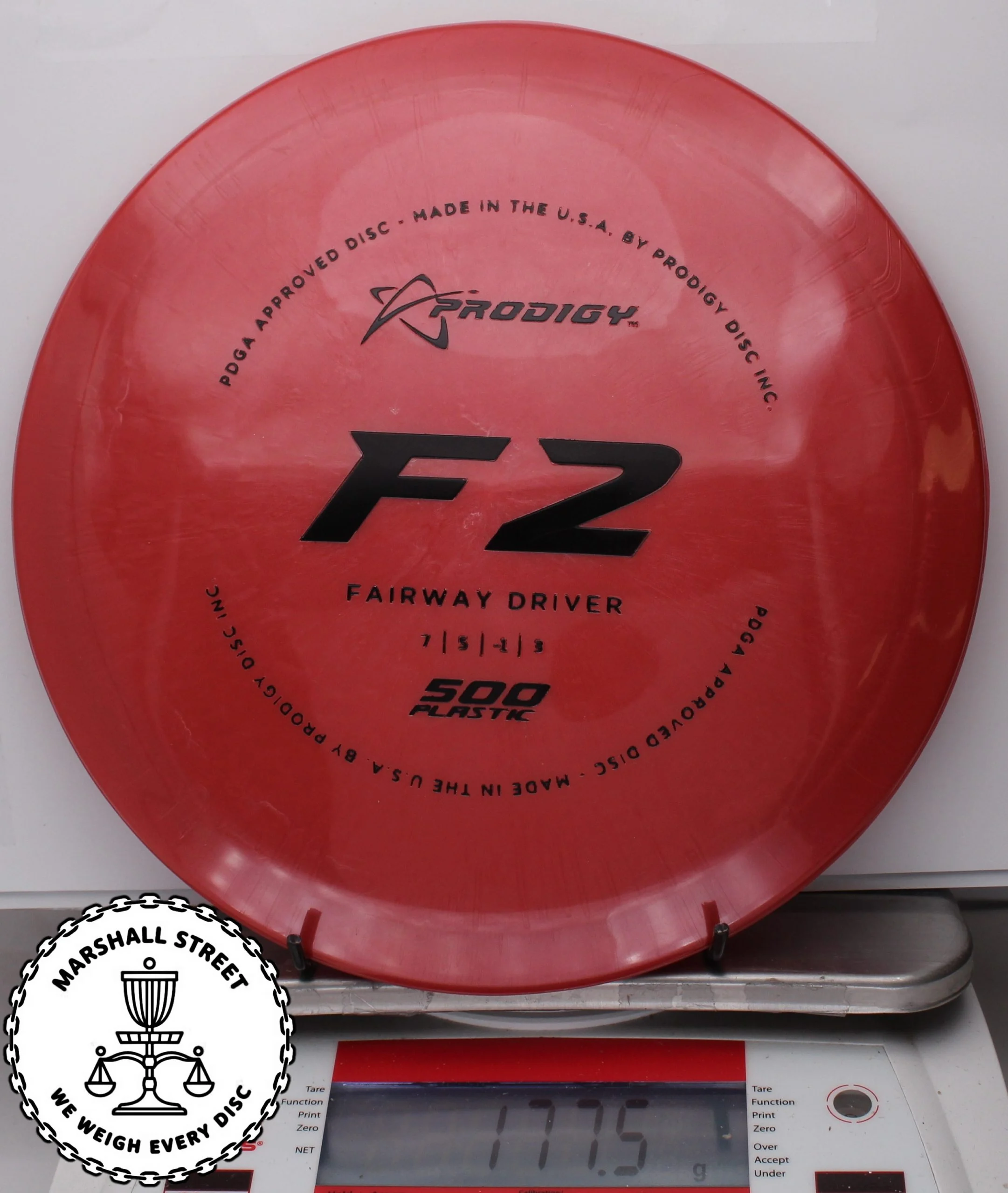 142964.jpg Prodigy F2, 500 - #38 Red, 177