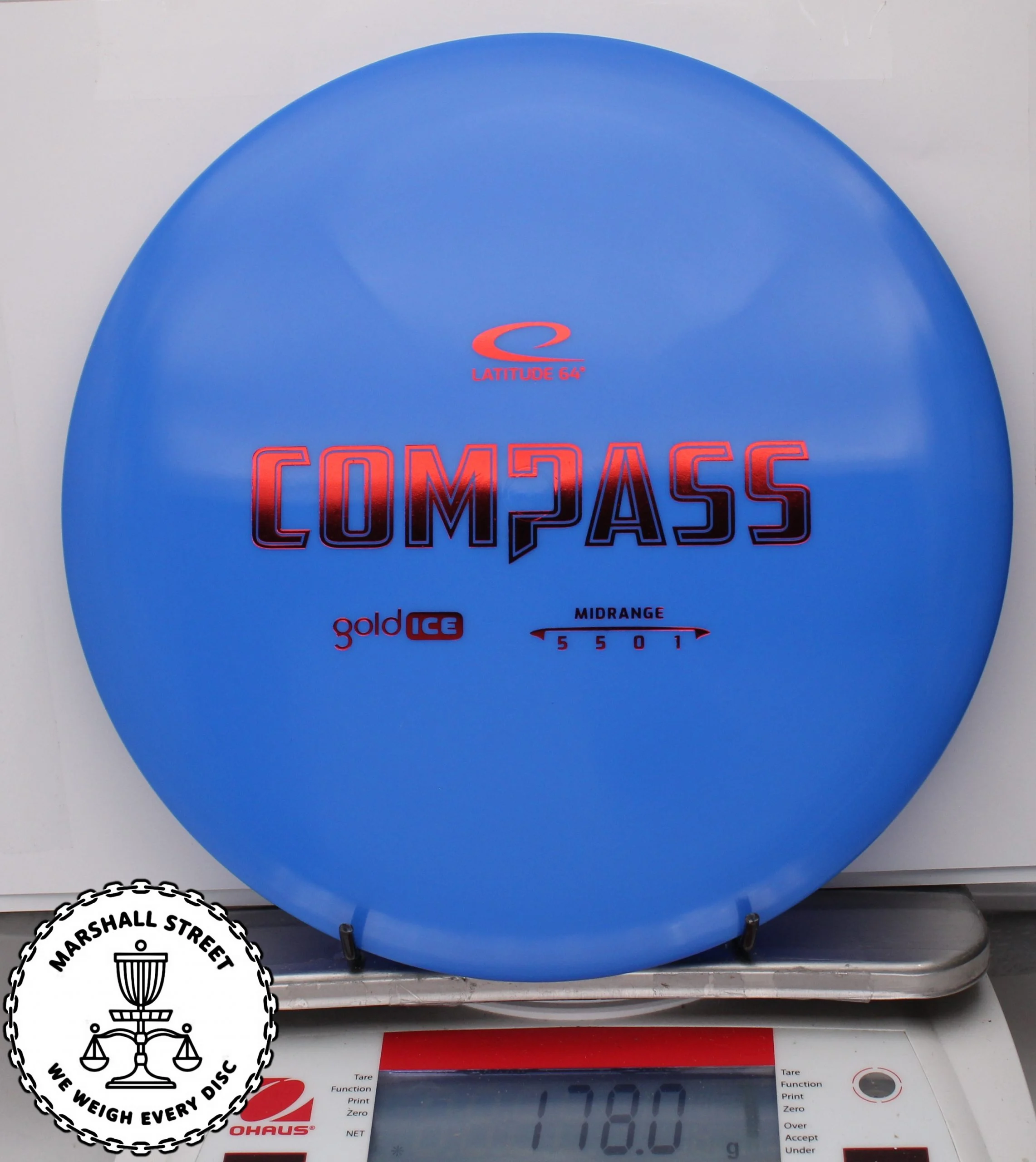 137609.jpg Gold Ice Compass - #52 Blue, 178
