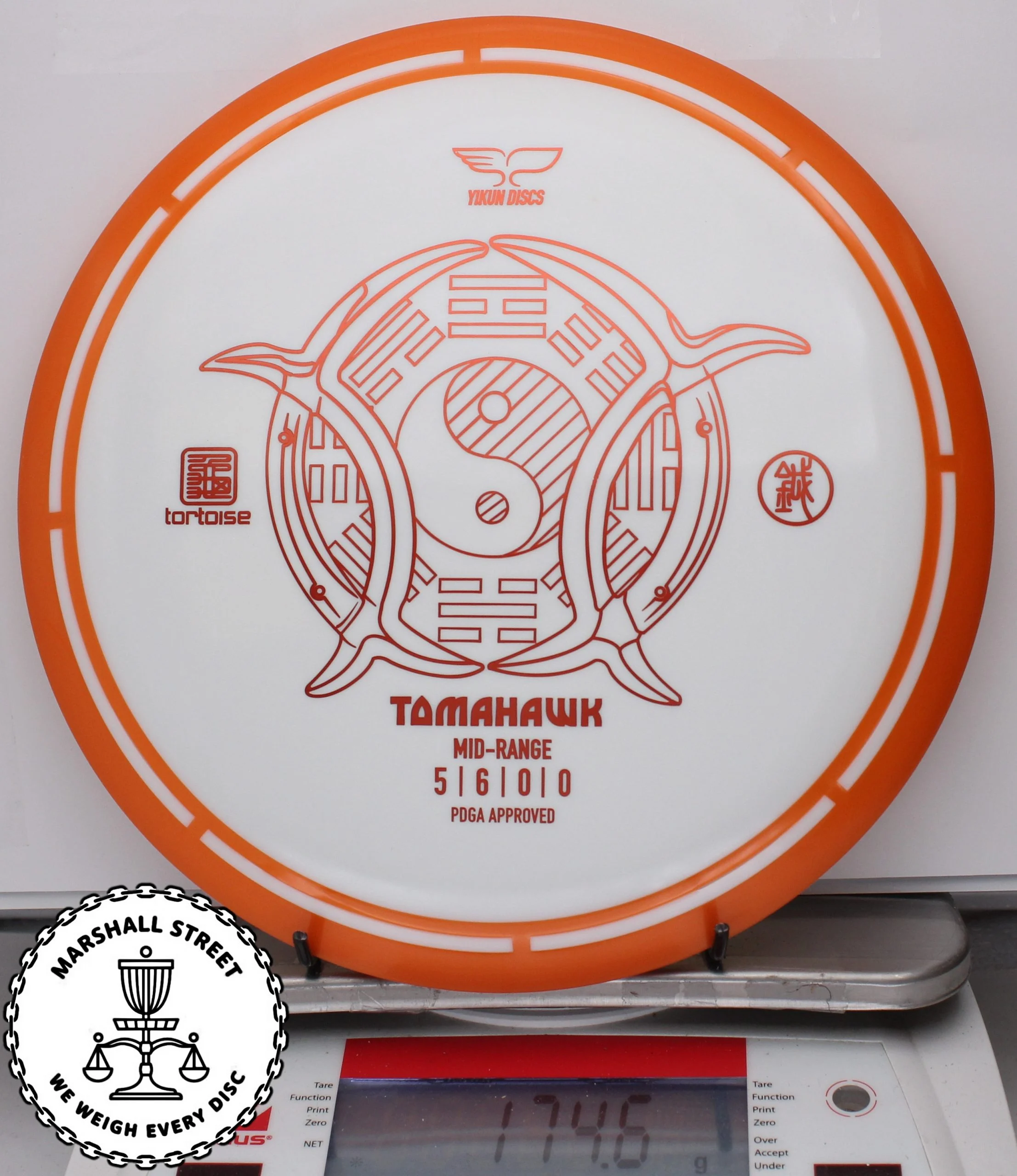 136075.jpg Tortoise Line Tomahawk - #15 Orange, 175