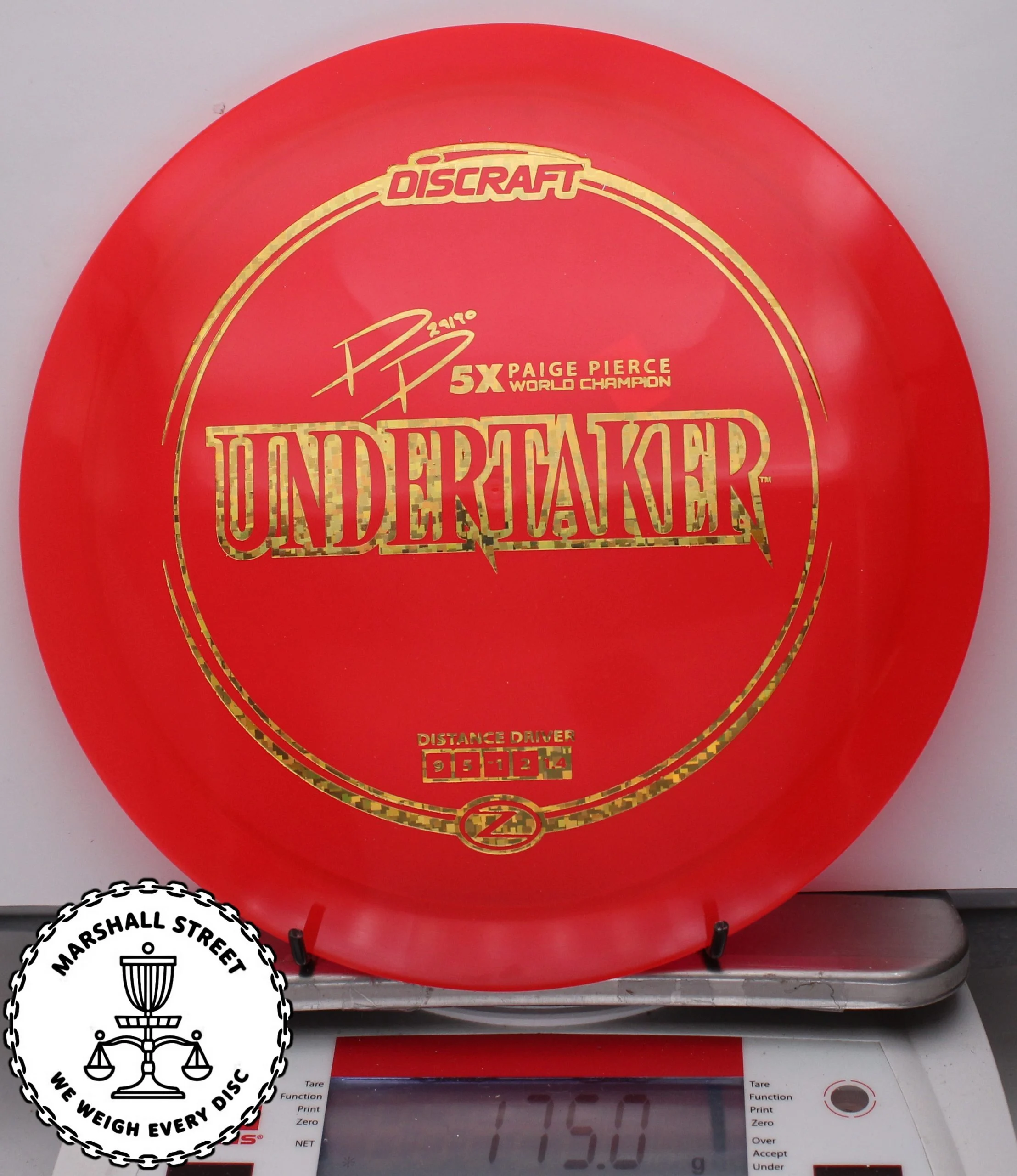135084.jpg Z Undertaker, Paige Pierce 5X - #08 Red, 175