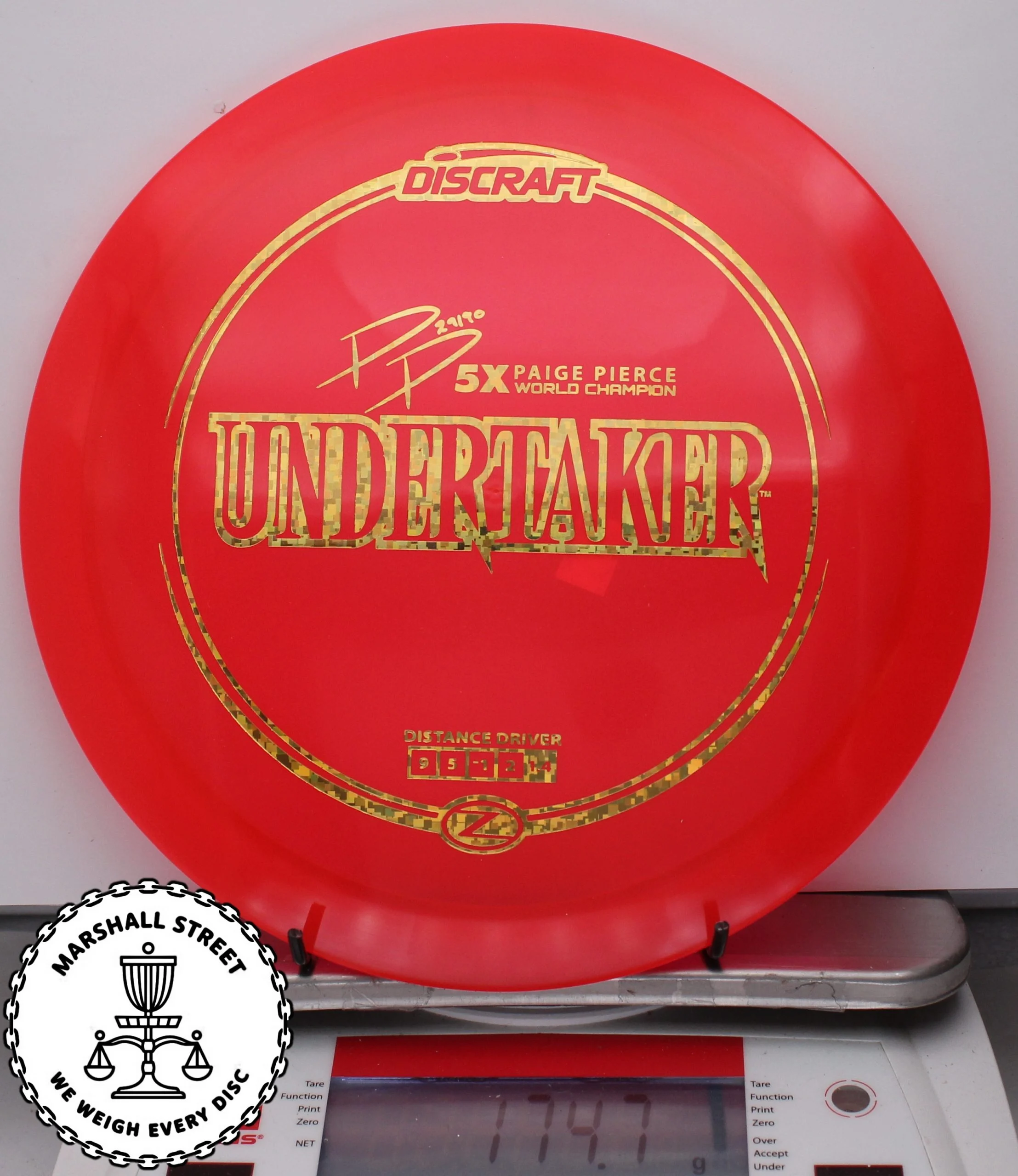 135080.jpg Z Undertaker, Paige Pierce 5X - #04 Red, 175