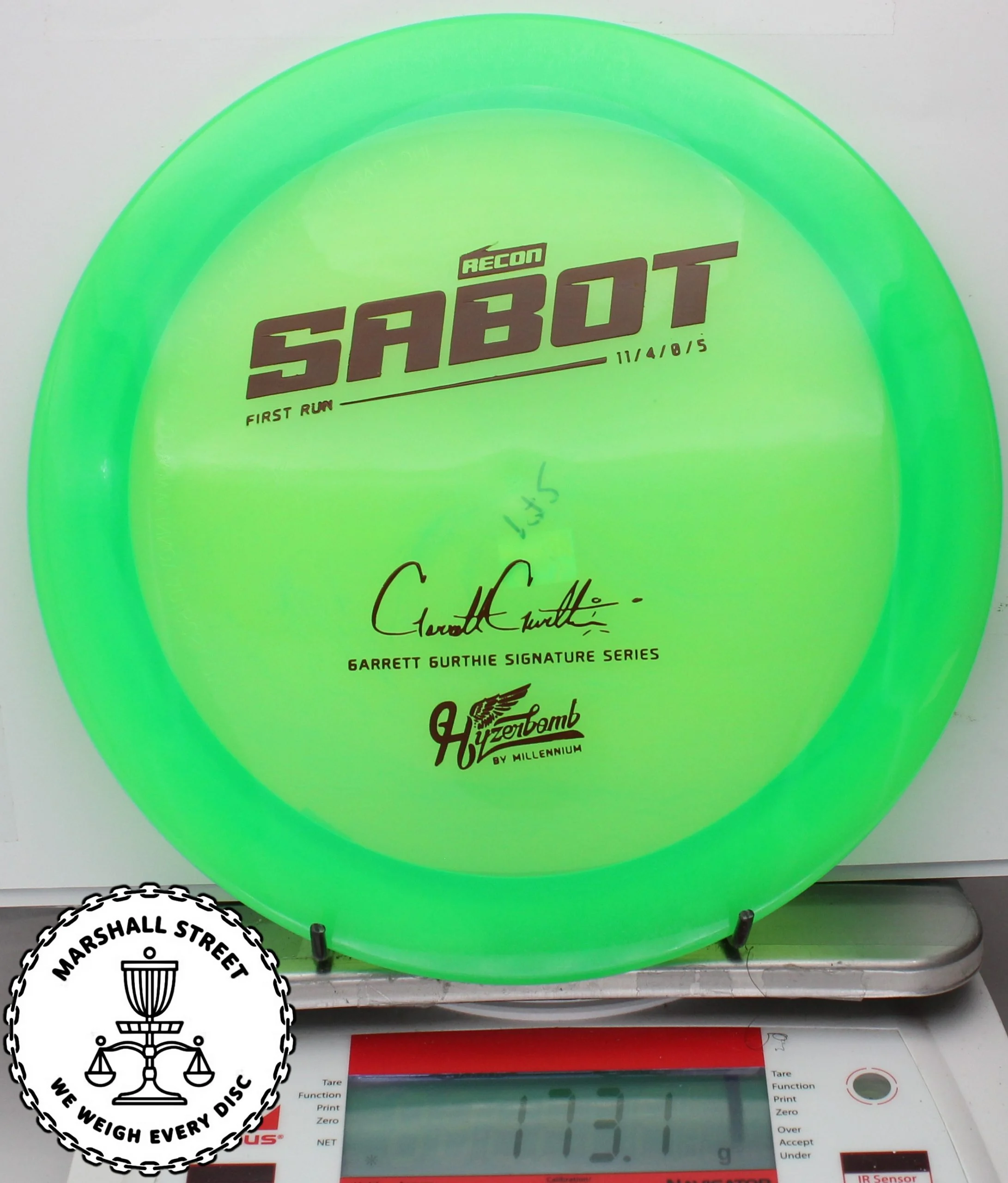 162650.jpg Recon Sabot, Garret Gurthie - 1st Run - #38 Green, 173