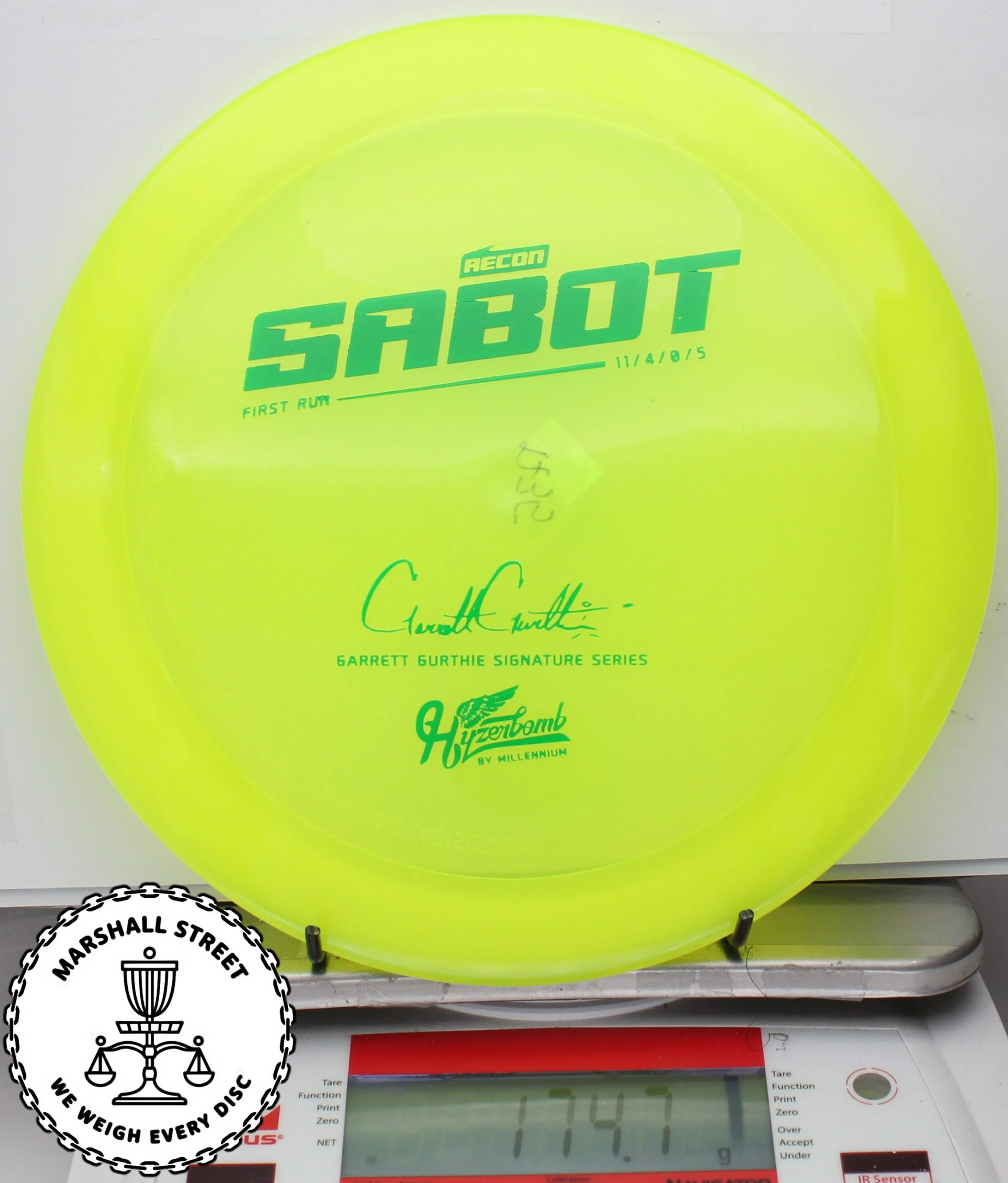 162637.jpg Recon Sabot, Garret Gurthie - 1st Run - #25 NYellow, 175