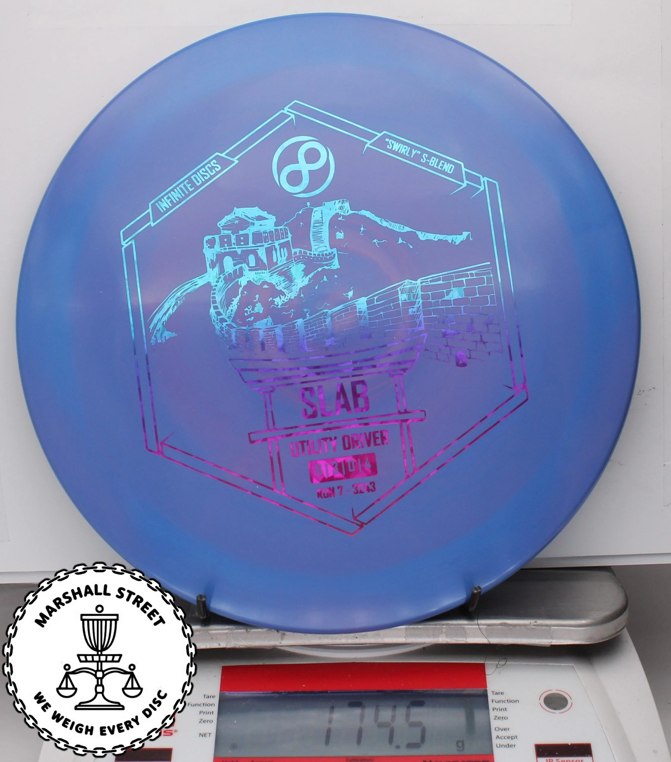 162391.jpg Swirly S-Blend Slab - #10 Blurple, 174