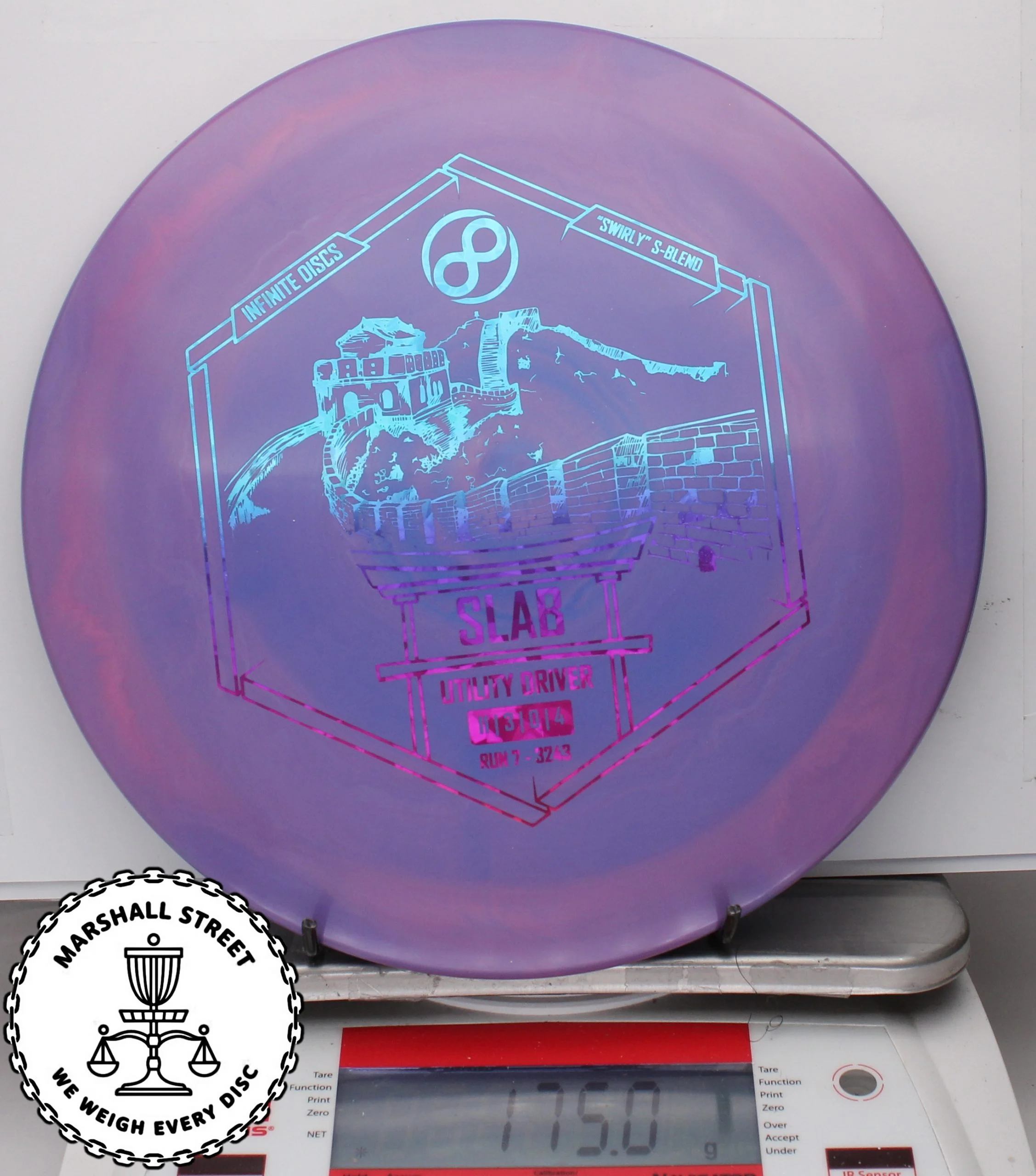 162395.jpg Swirly S-Blend Slab - #14 Purple, 175