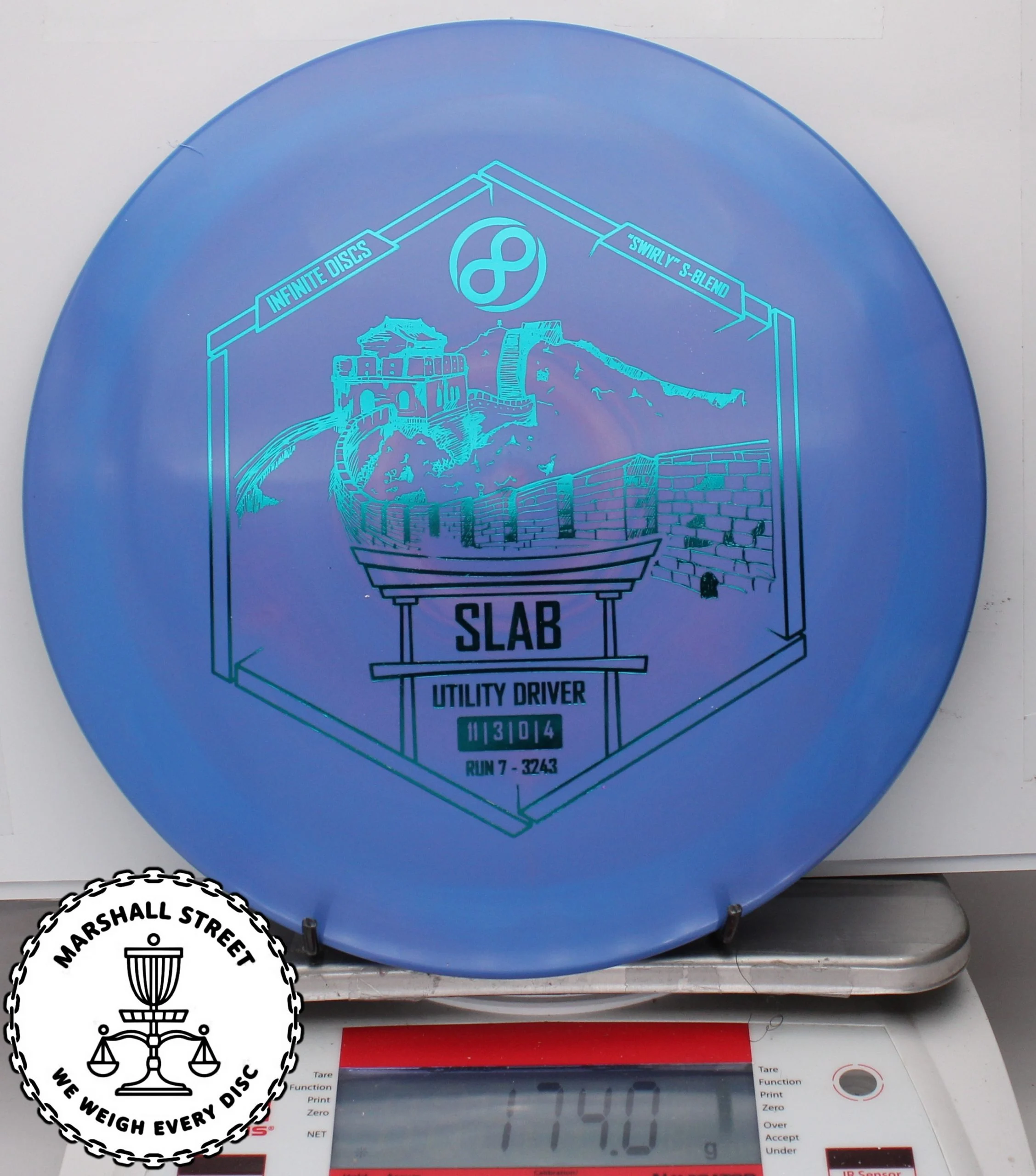 162394.jpg Swirly S-Blend Slab - #13 Blurple, 174