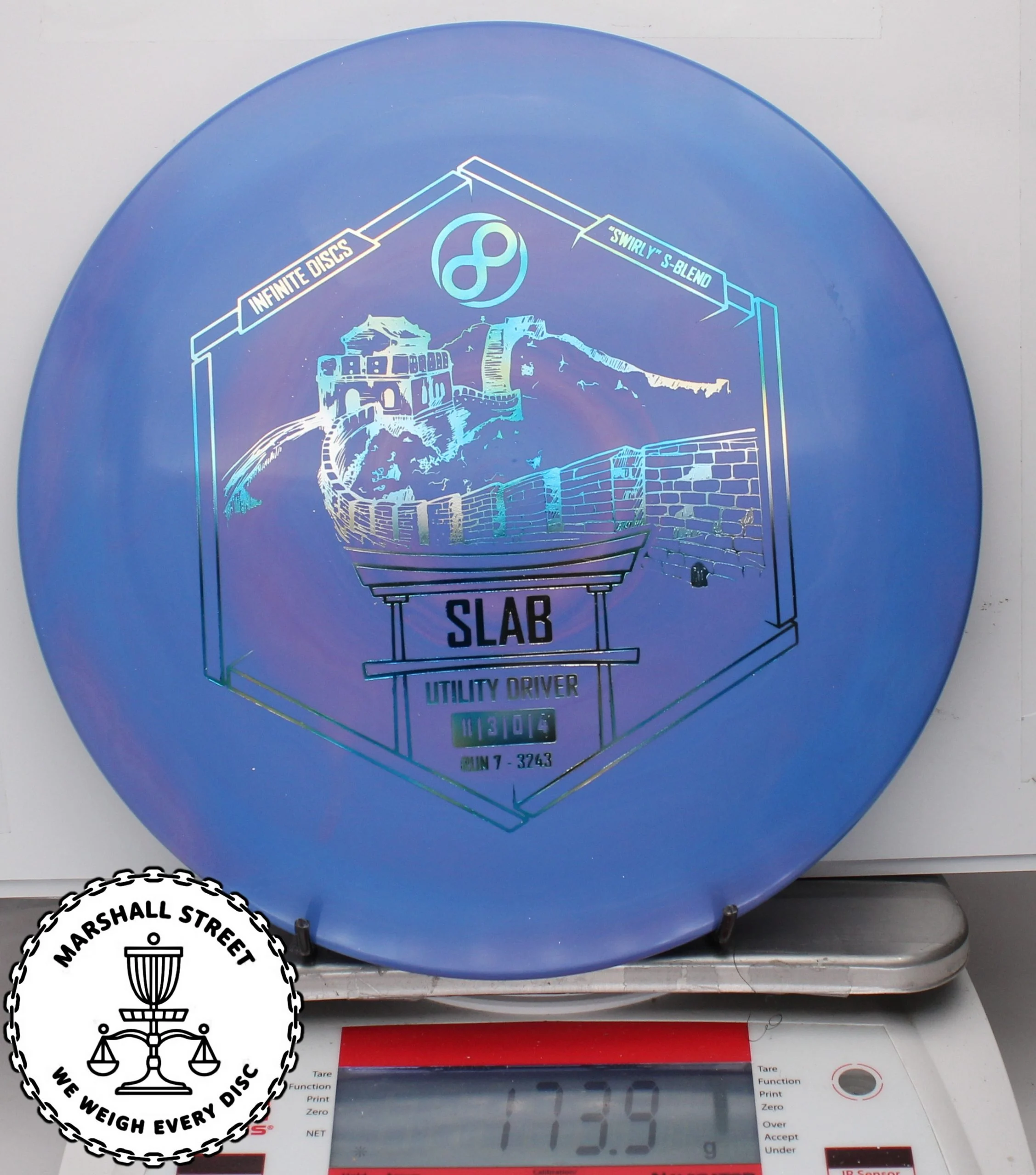 162383.jpg Swirly S-Blend Slab - #02 Blurple, 174