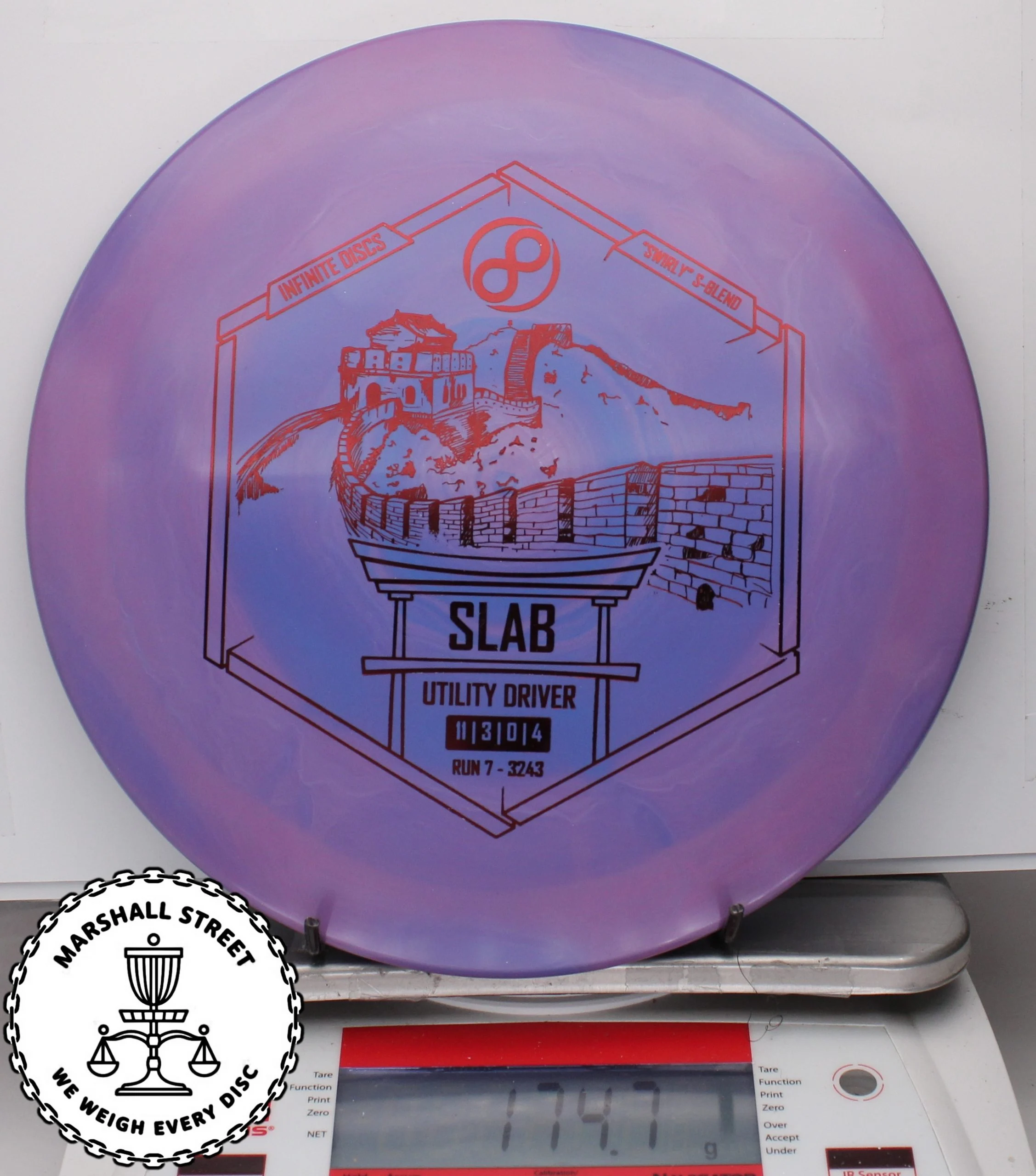 162396.jpg Swirly S-Blend Slab - #15 Purple, 175