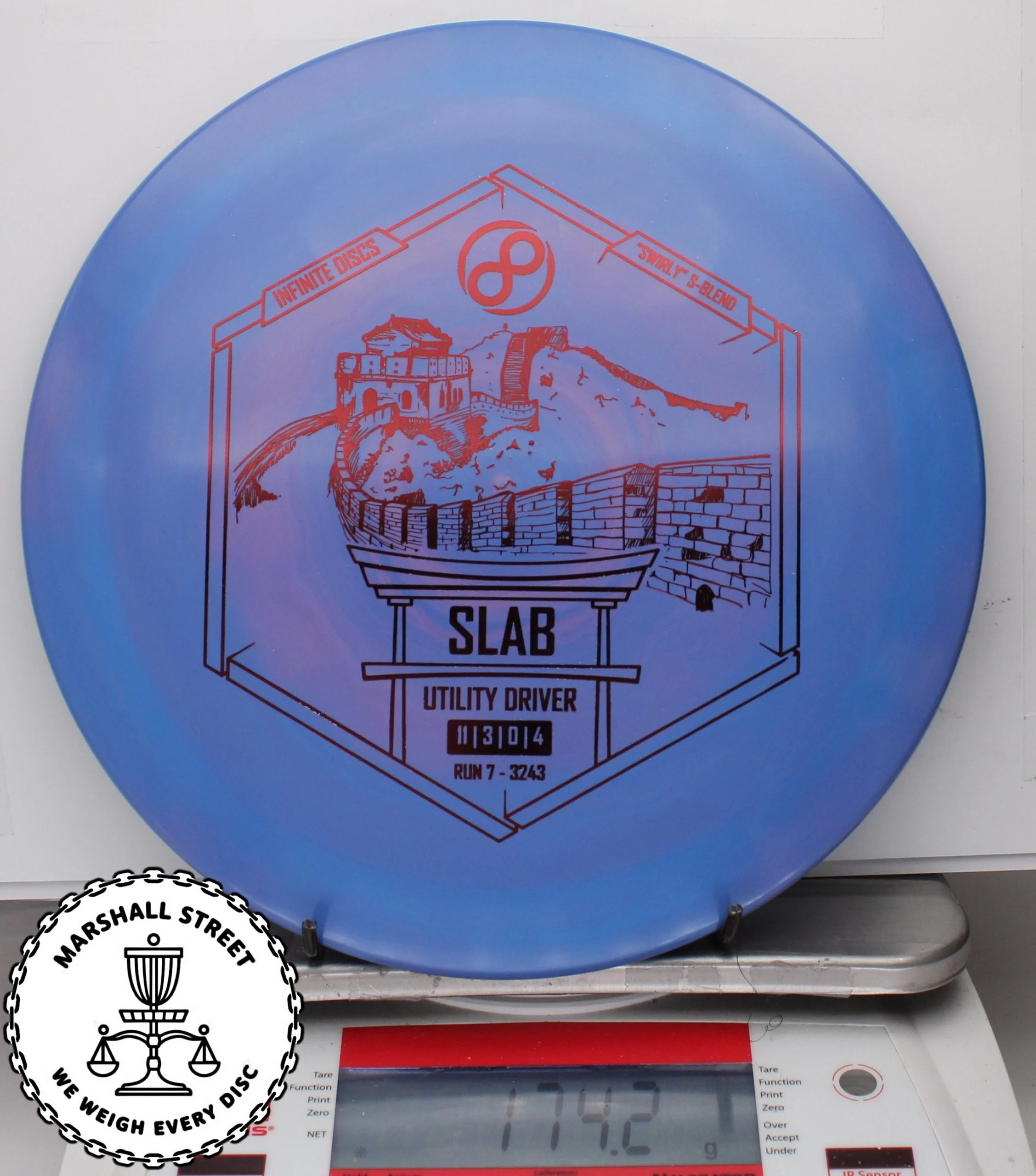 162388.jpg Swirly S-Blend Slab - #07 Blurple, 174