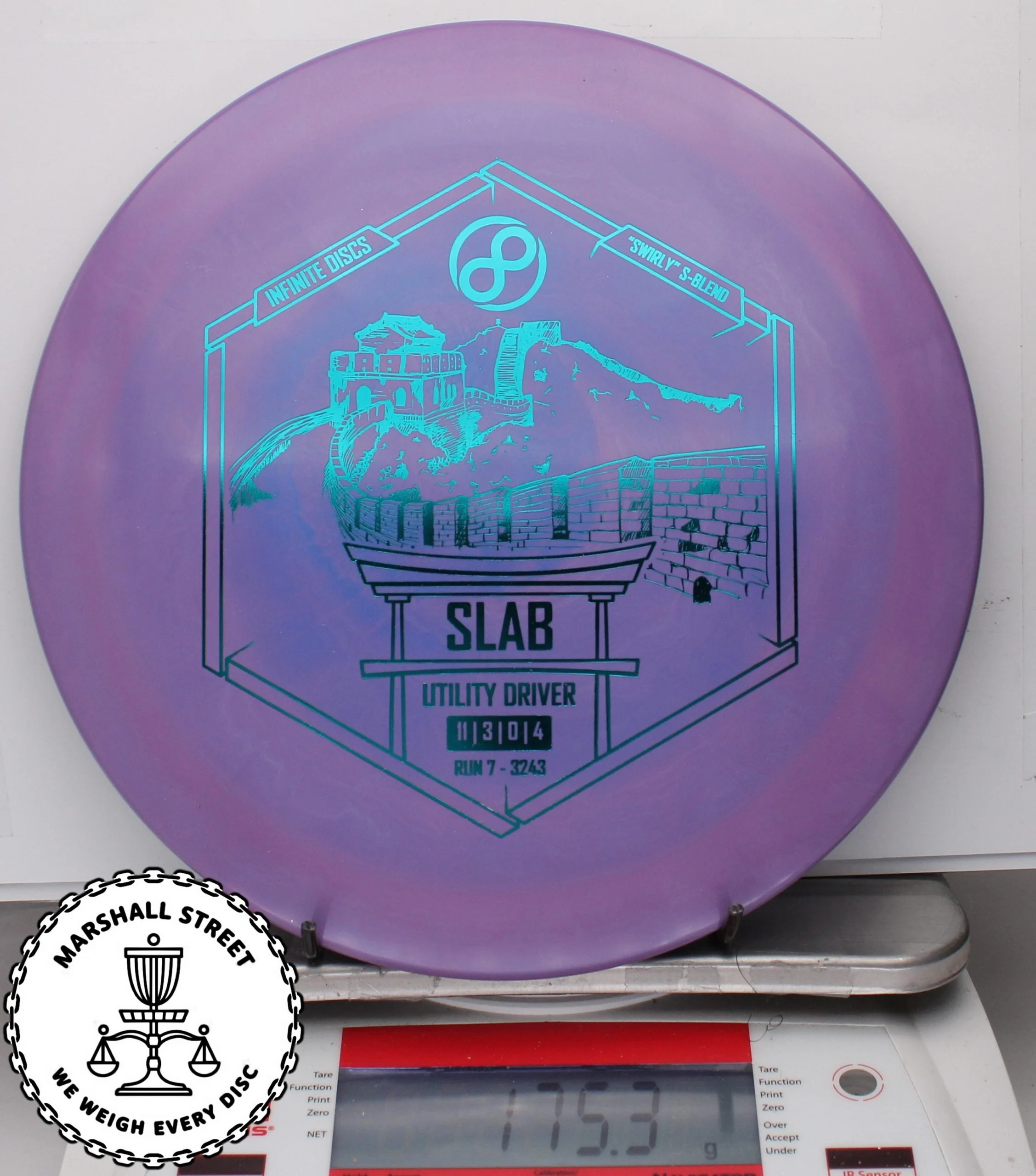 162400.jpg Swirly S-Blend Slab - #19 Purple, 175