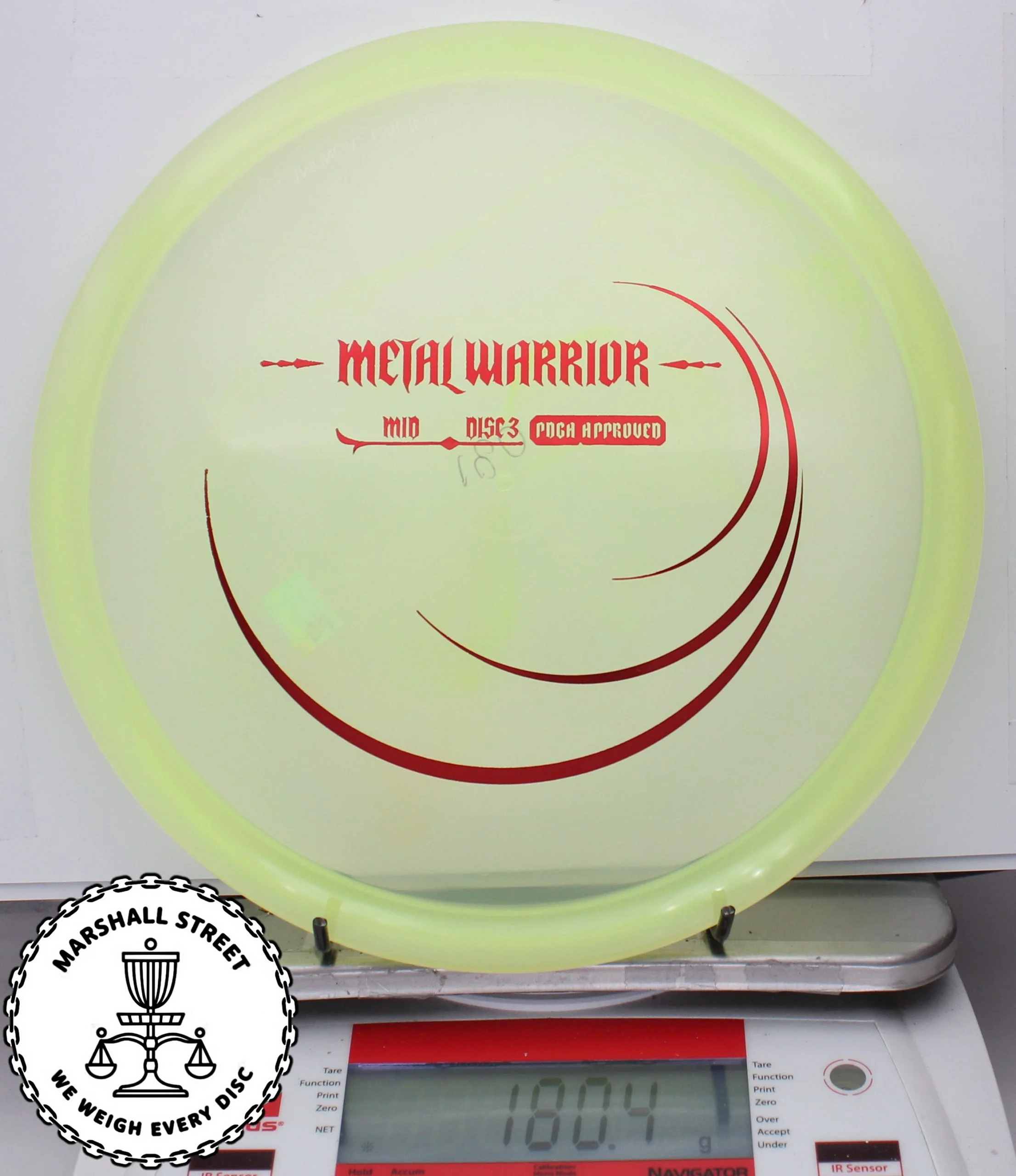 158853.jpg Champion Metal Warrior, Mid Disc3 - #57 Clearish, 180