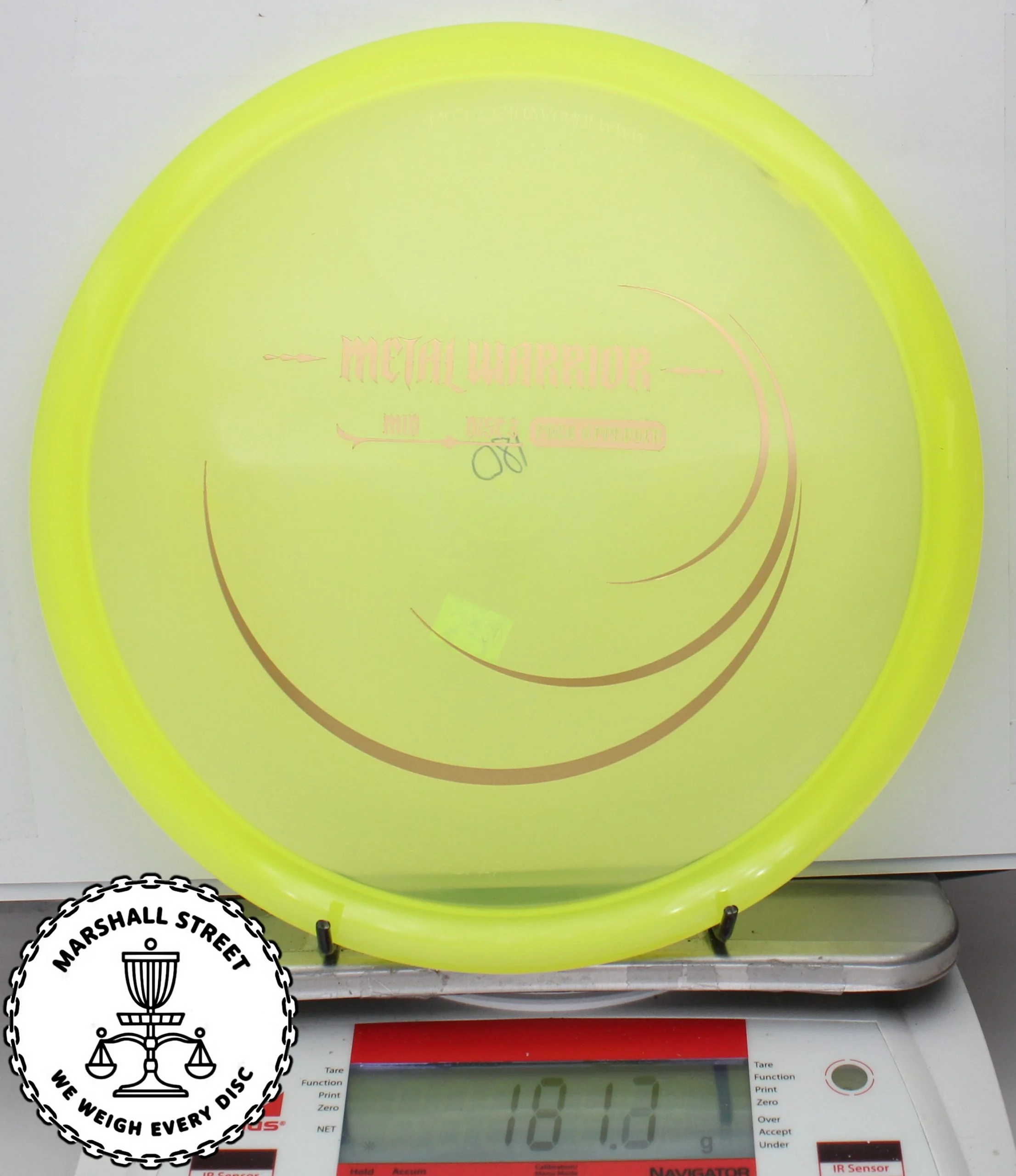 158826.jpg Champion Metal Warrior, Mid Disc3 - #30 NYellow, 181