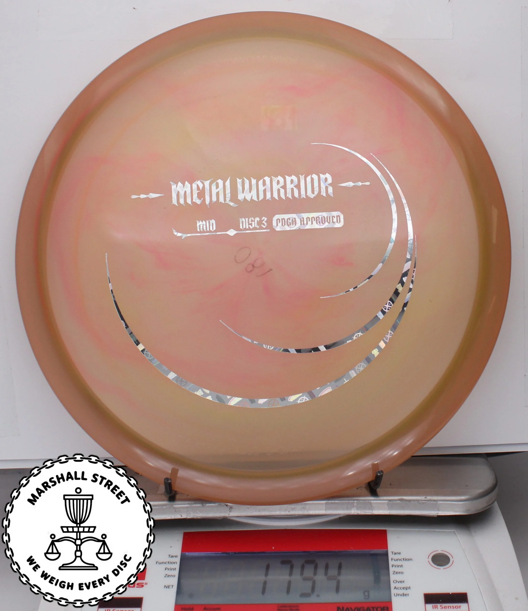 158845.jpg Champion Metal Warrior, Mid Disc3 - #49 Redish, 179
