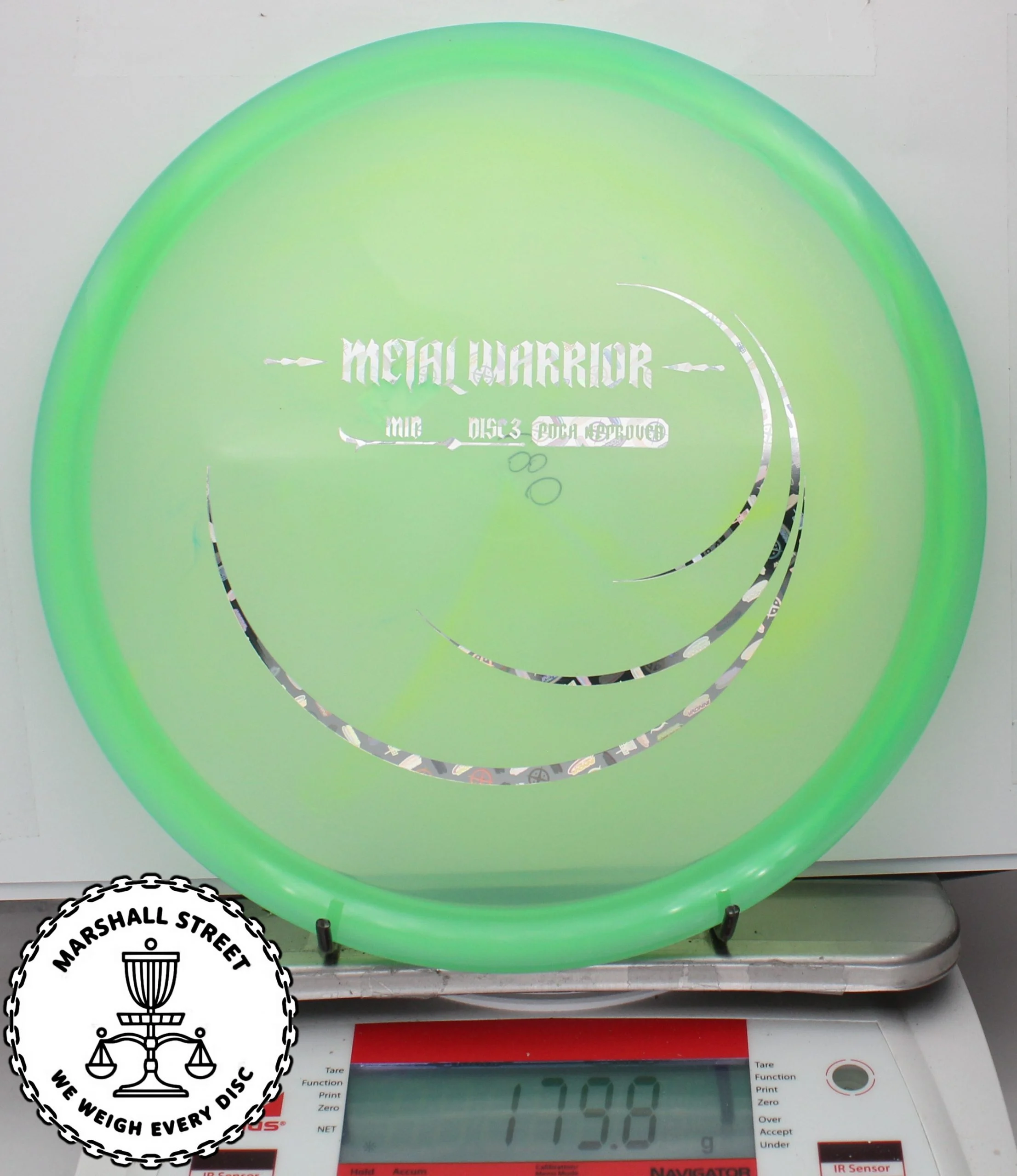 158807.jpg Champion Metal Warrior, Mid Disc3 - #11 LtGreen, 180