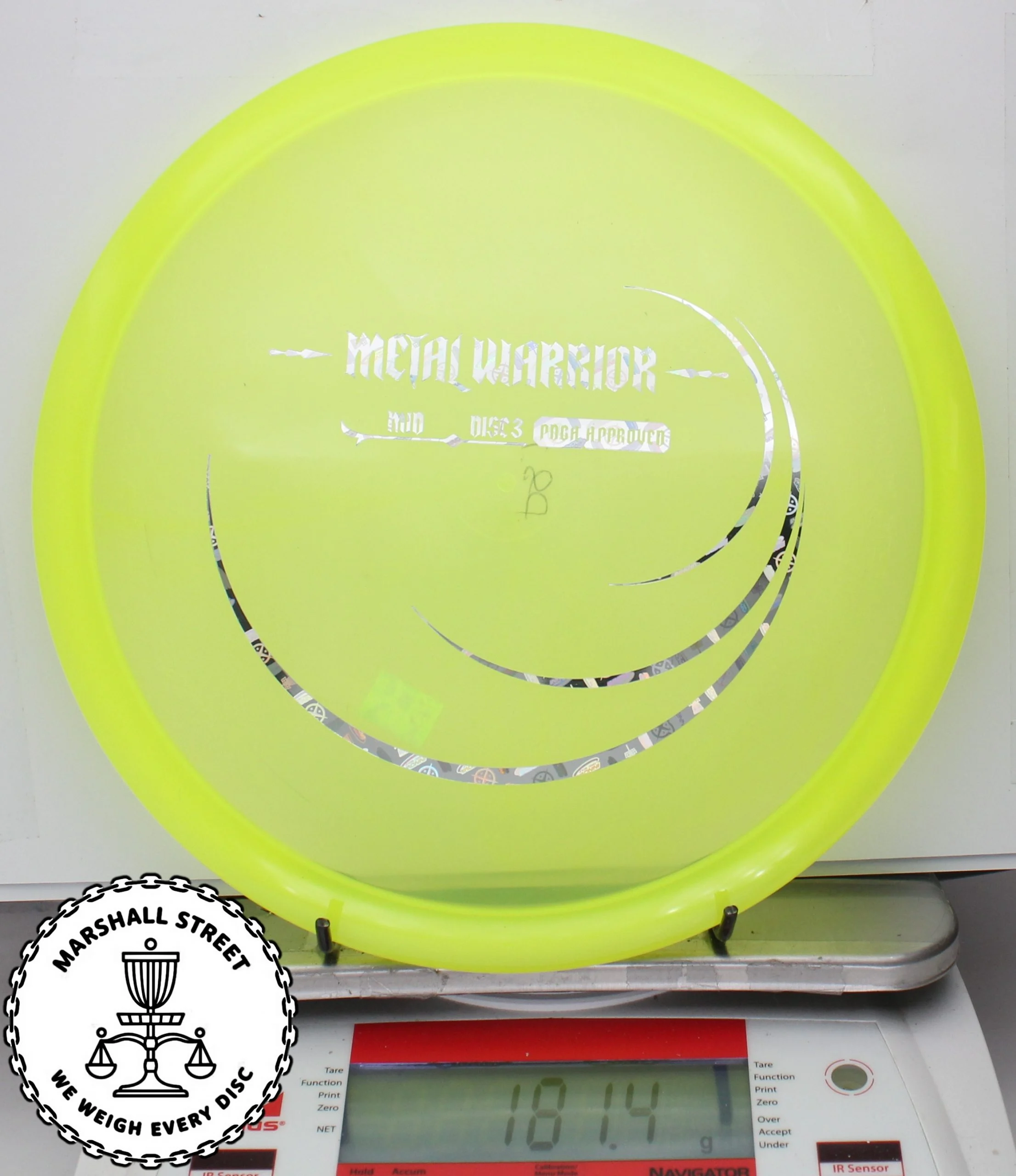 158840.jpg Champion Metal Warrior, Mid Disc3 - #44 NYellow, 181