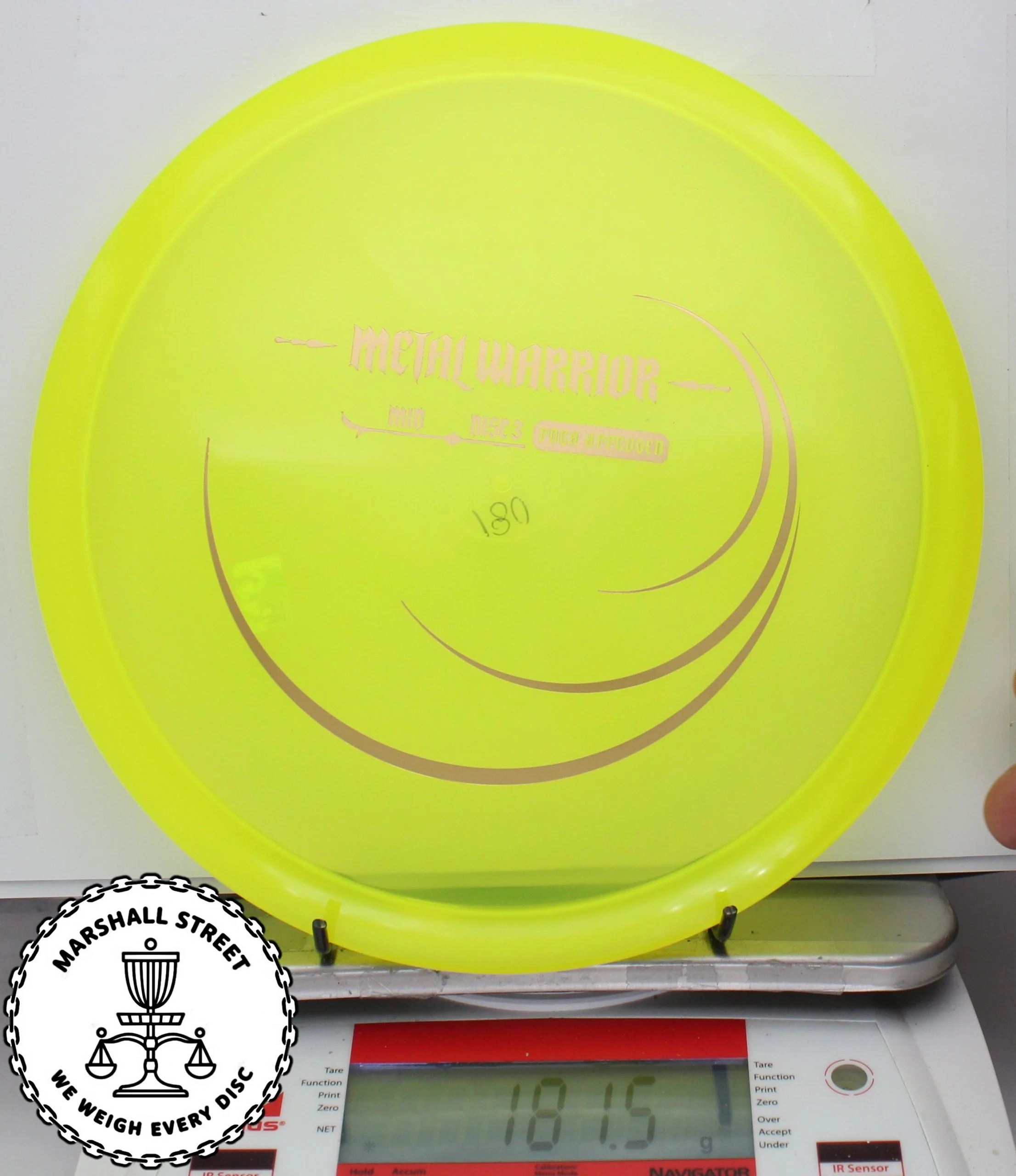 158836.jpg Champion Metal Warrior, Mid Disc3 - #40 NYellow, 181