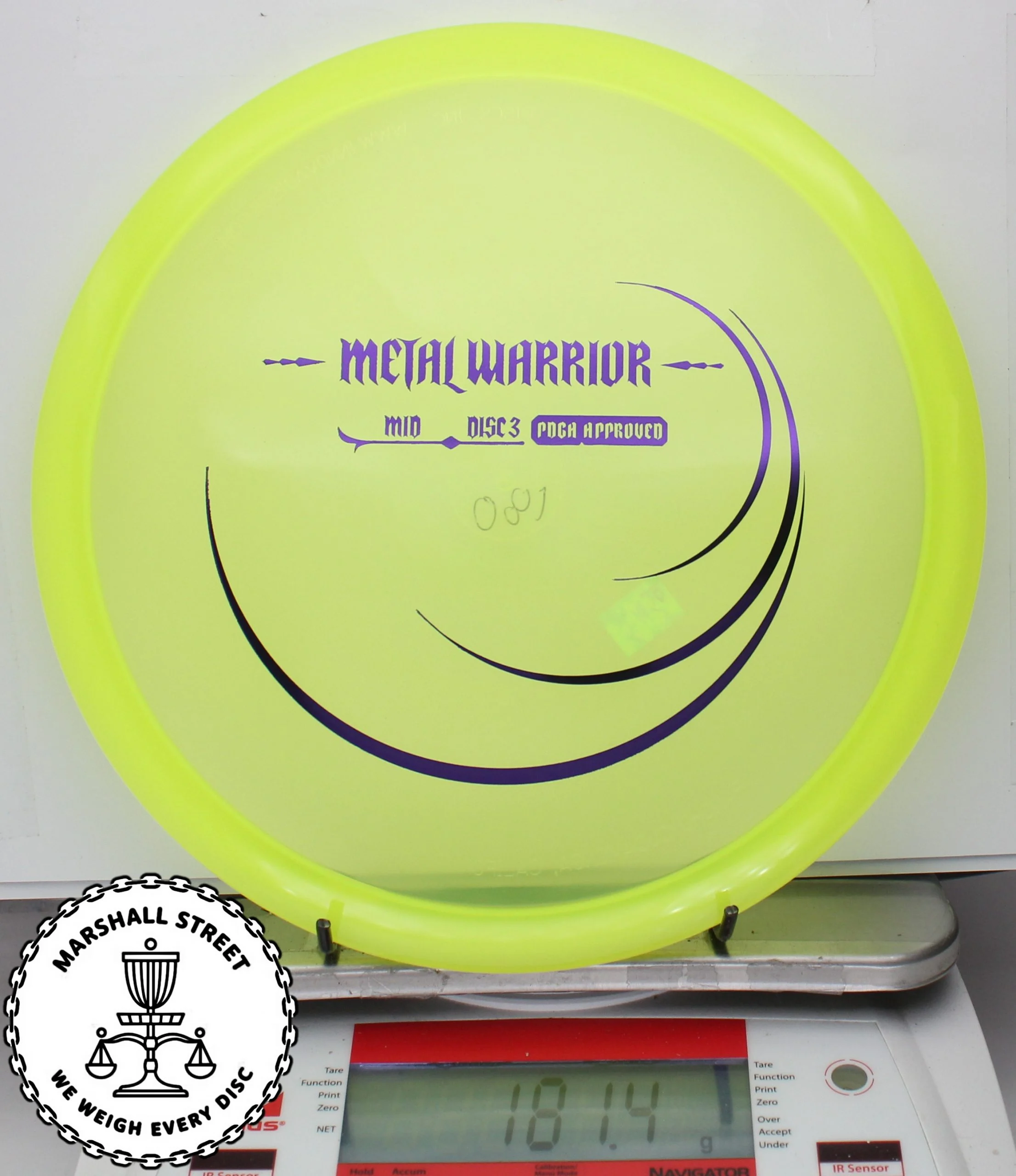 158842.jpg Champion Metal Warrior, Mid Disc3 - #46 NYellow, 181