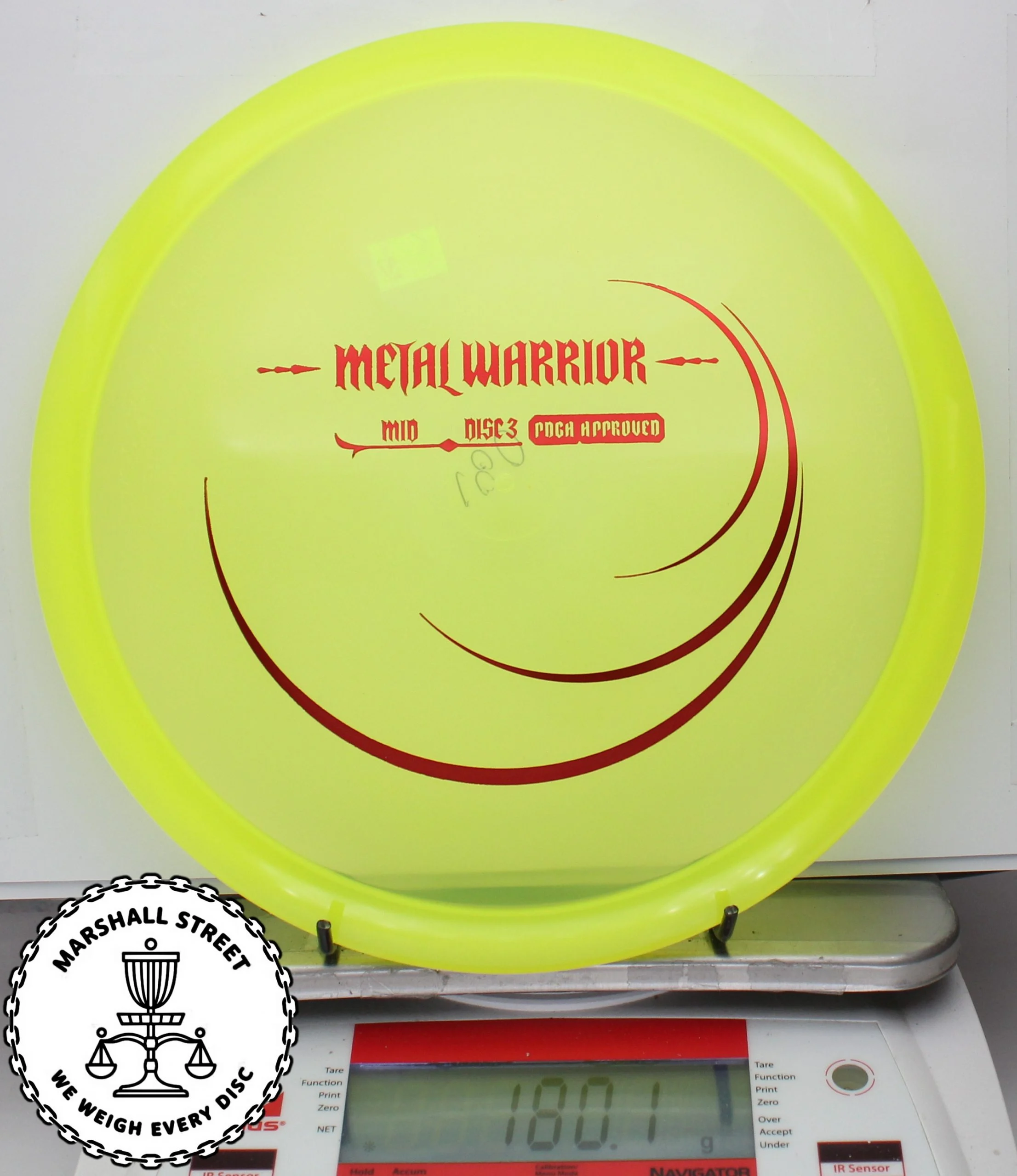 158833.jpg Champion Metal Warrior, Mid Disc3 - #37 NYellow, 180