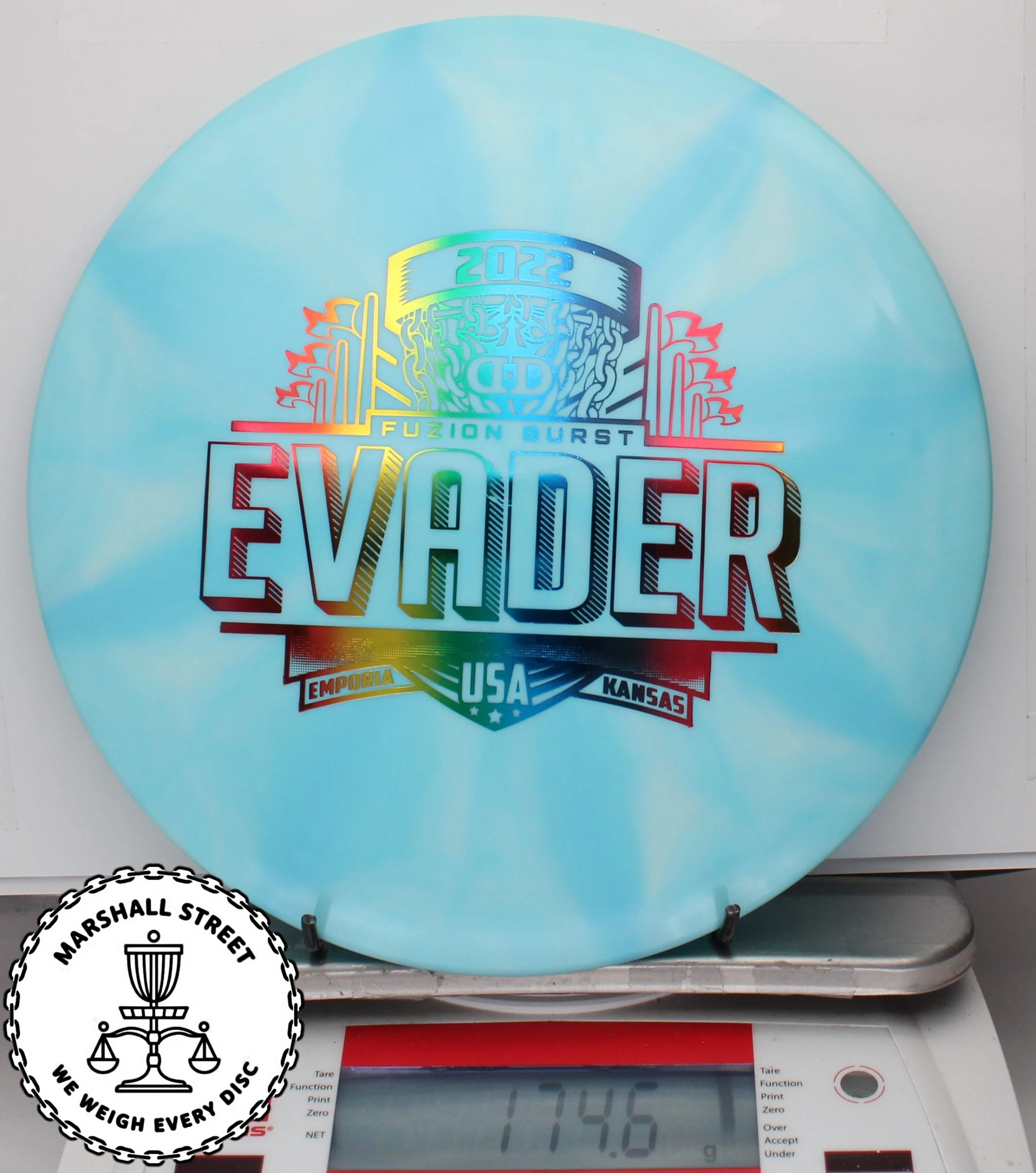 158653.jpg Fuzion Burst Evader, Worlds'22 - #24 LtBlue, 175