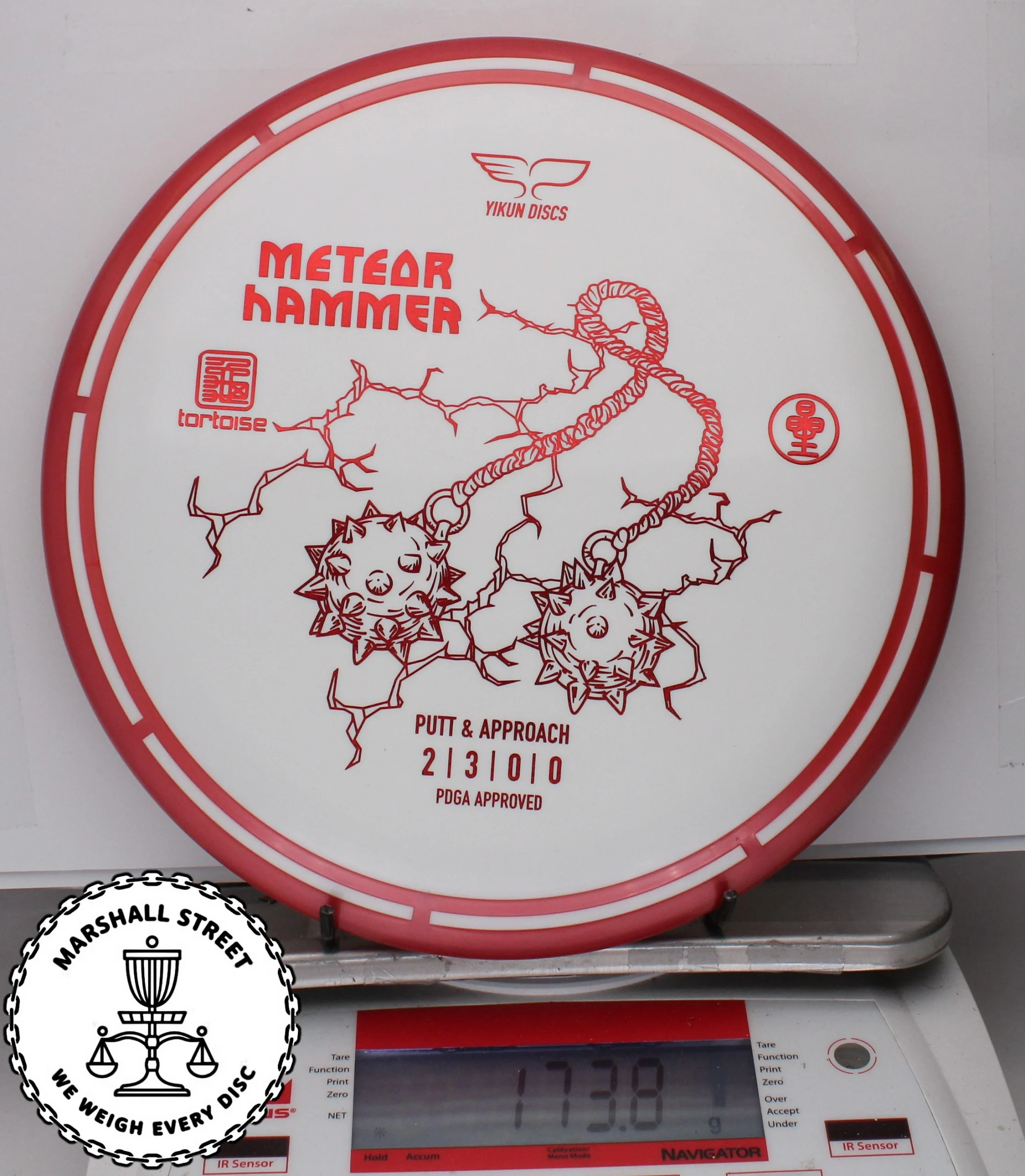 158254.jpg Tortoise Line Meteor Hammer - #56 Red, 174