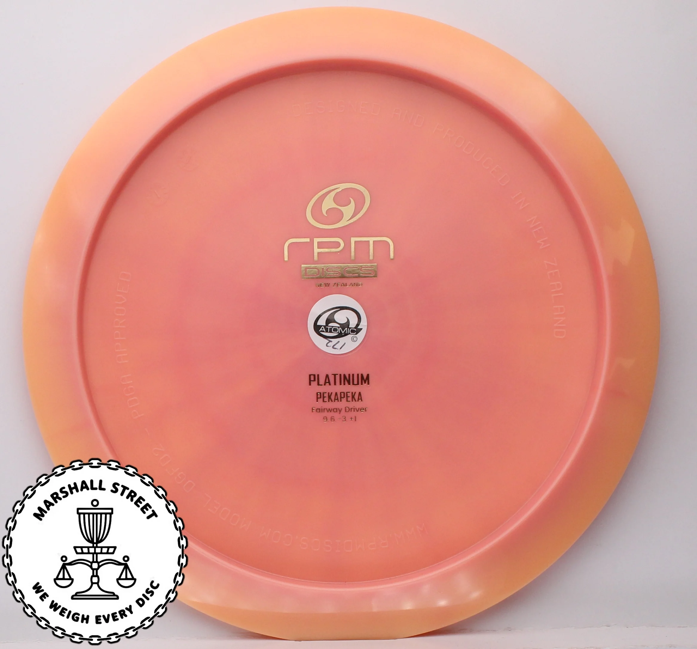 Platinum Pekapeka Bottom Stamp