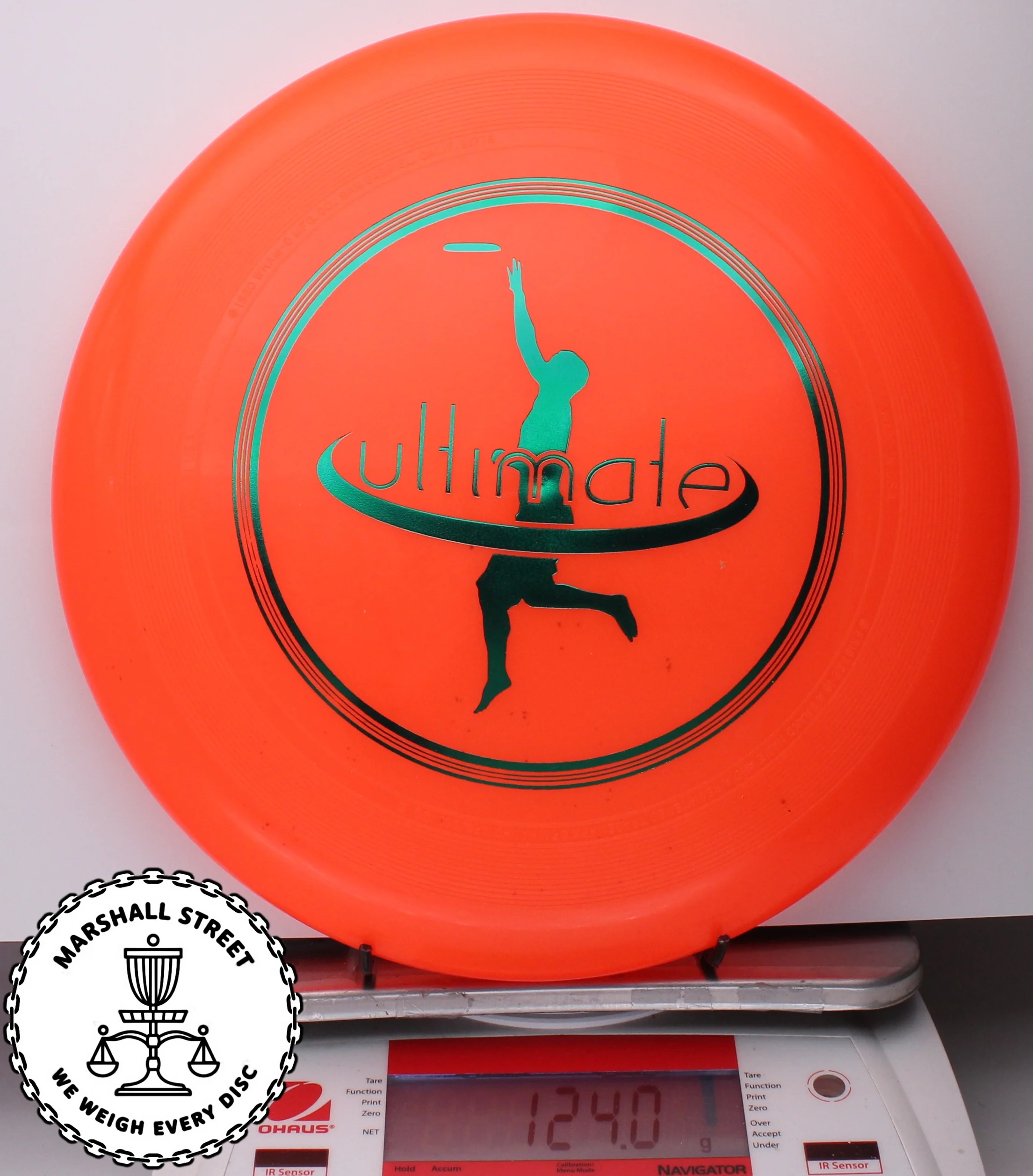 152875.jpg Wham-O Youth Ultimate 100 Mold - #82 Orange, 124