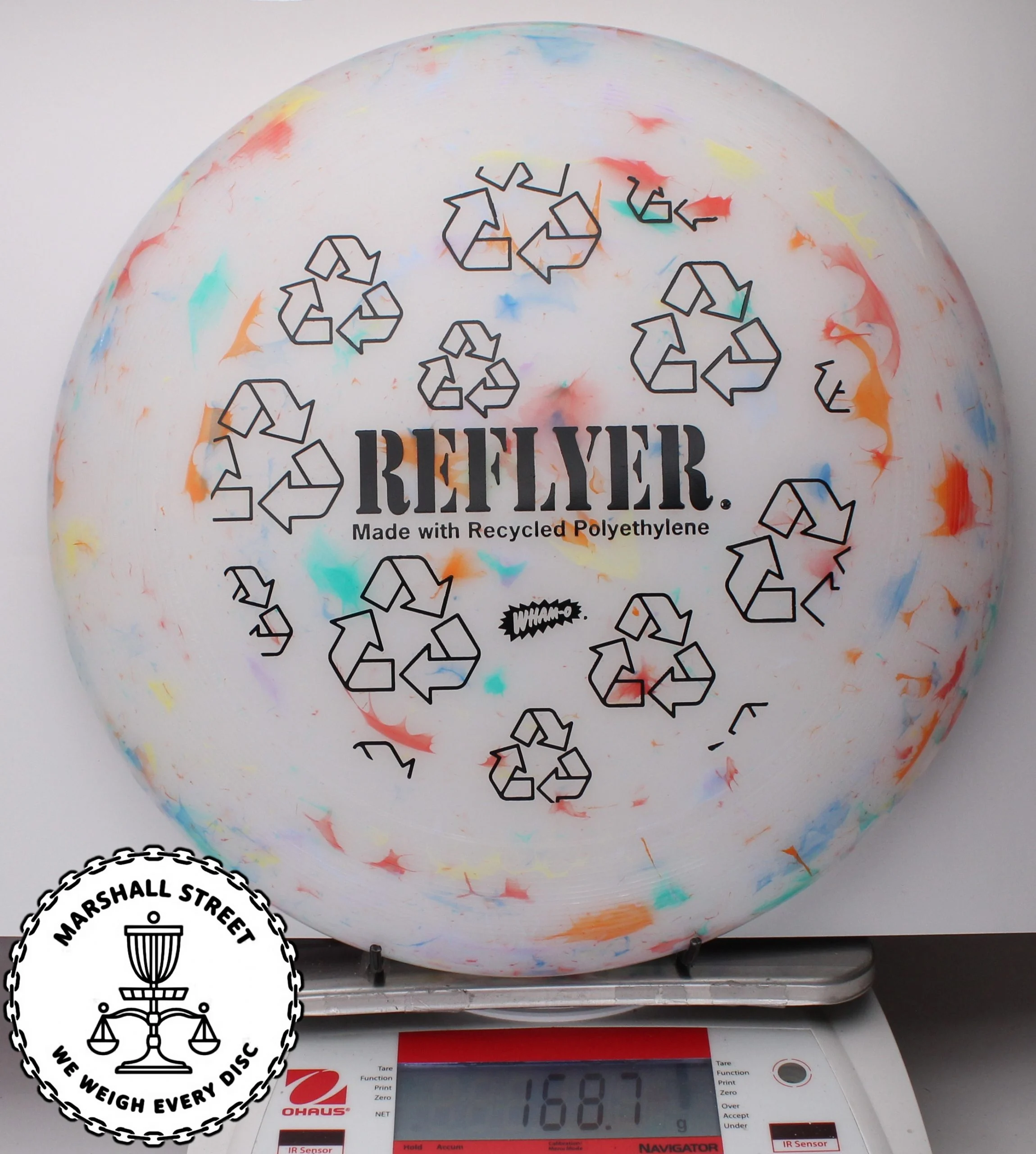 152819.jpg Wham-O UMAX Frisbee, Reflyer - #81 Multi, 169