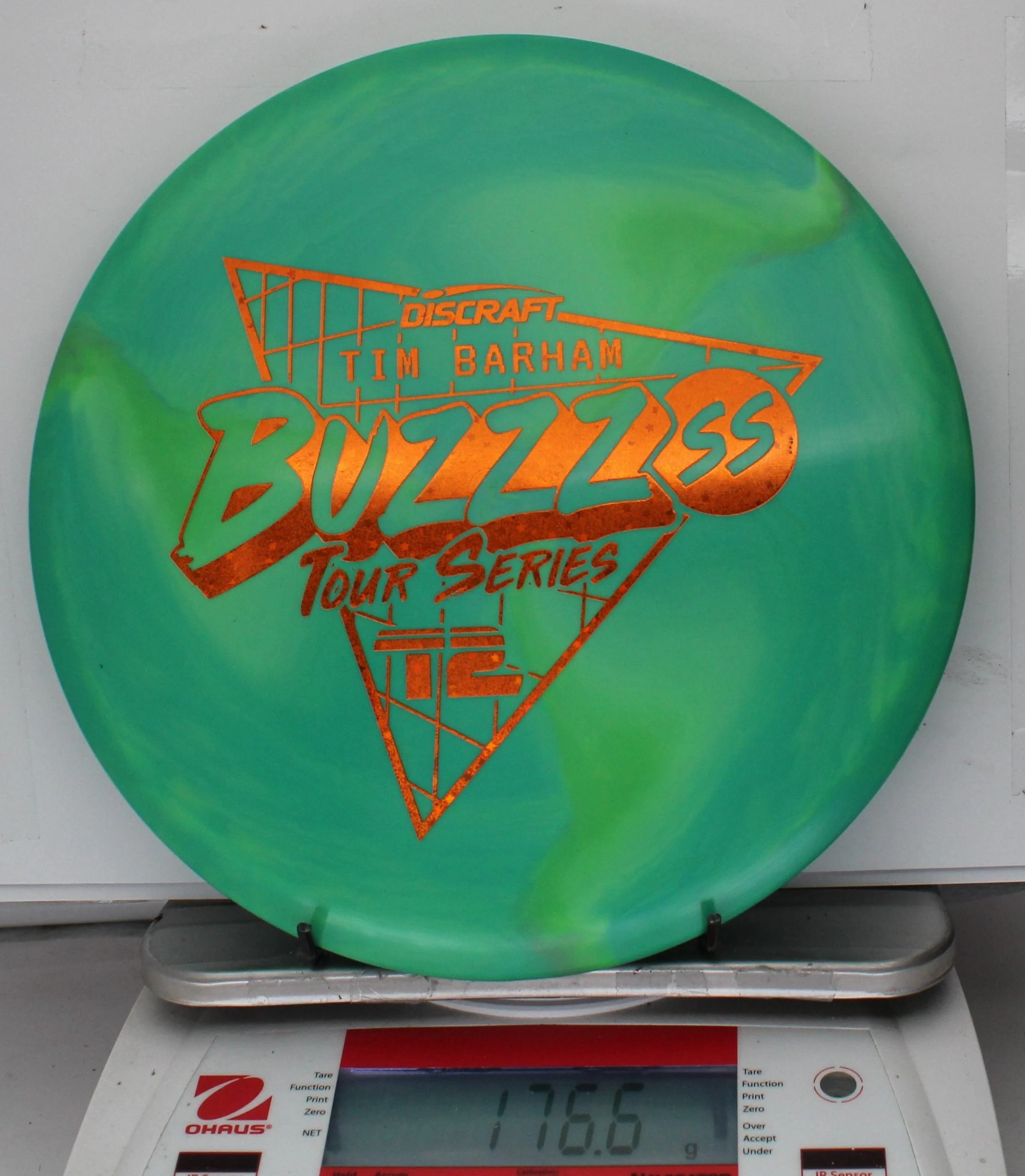 176466.jpg ESP Swirl Buzzz SS, Tim Barham - 2022 Tour Series - #06 Green, 177