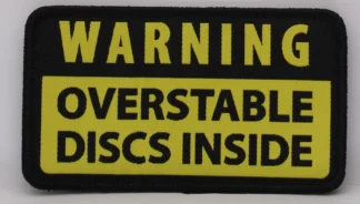 Overstable Discs Velcro Patch