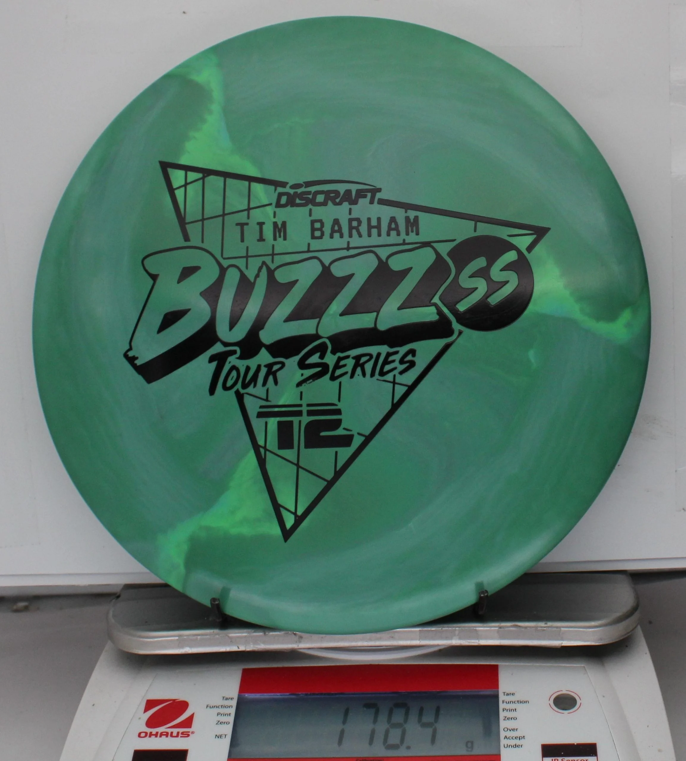 174216.jpg ESP Swirl Buzzz SS, Tim Barham - 2022 Tour Series - #24 Green, 178