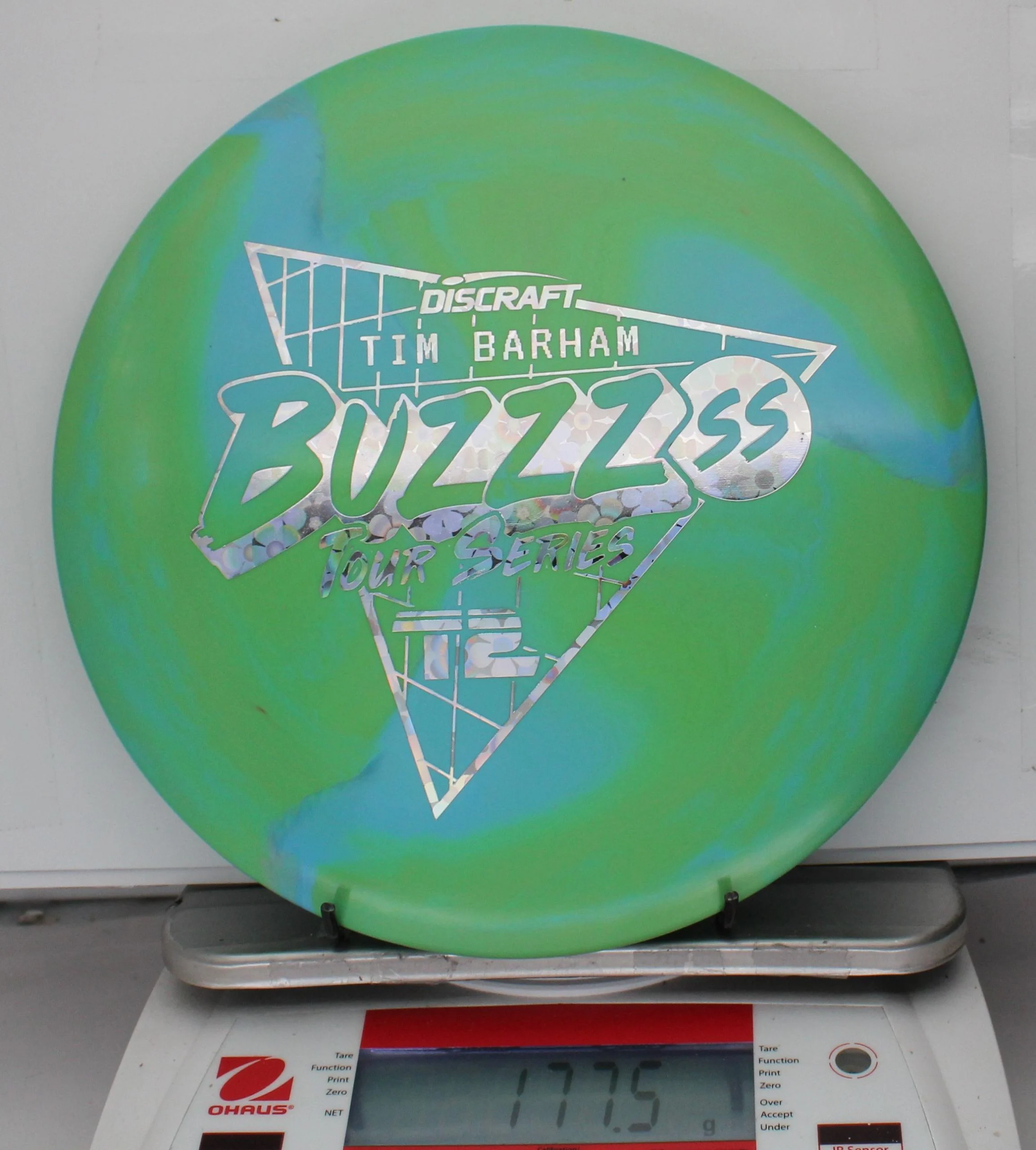 174214.jpg ESP Swirl Buzzz SS, Tim Barham - 2022 Tour Series - #22 GreenBlu, 177