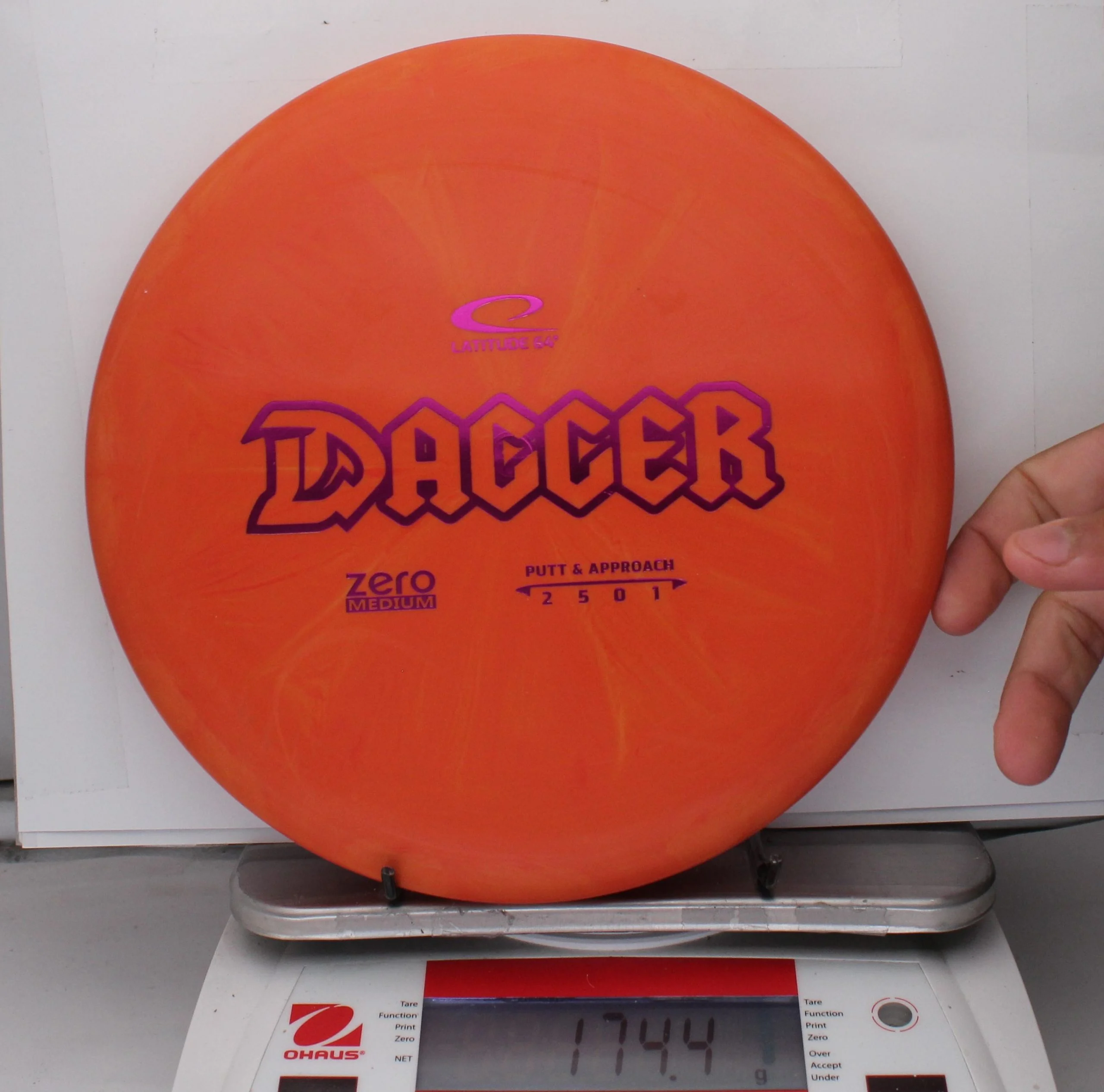 168428.jpg Zero Medium Dagger - #53 Orange, 174