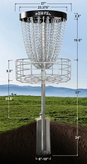 MVP Black Hole Portal Course Basket