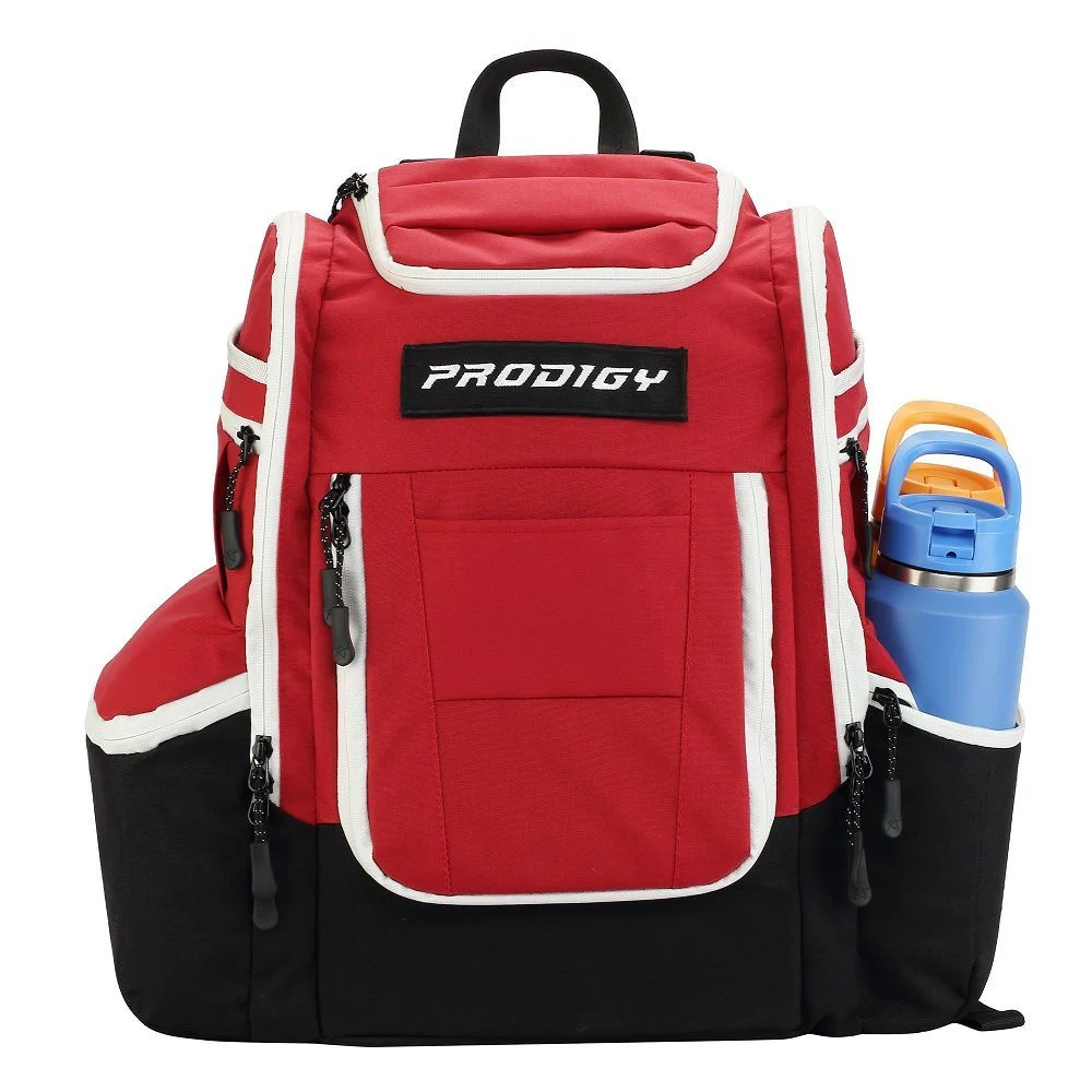 \msdgdc01workdrivePOS PicturesBags & StrapsProdigyApex Red Black.jpeg Prodigy Apex XL Backpack - RedBlack, 30+Discs