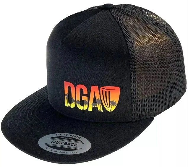 DGA Palms Flat Mesh Snapback