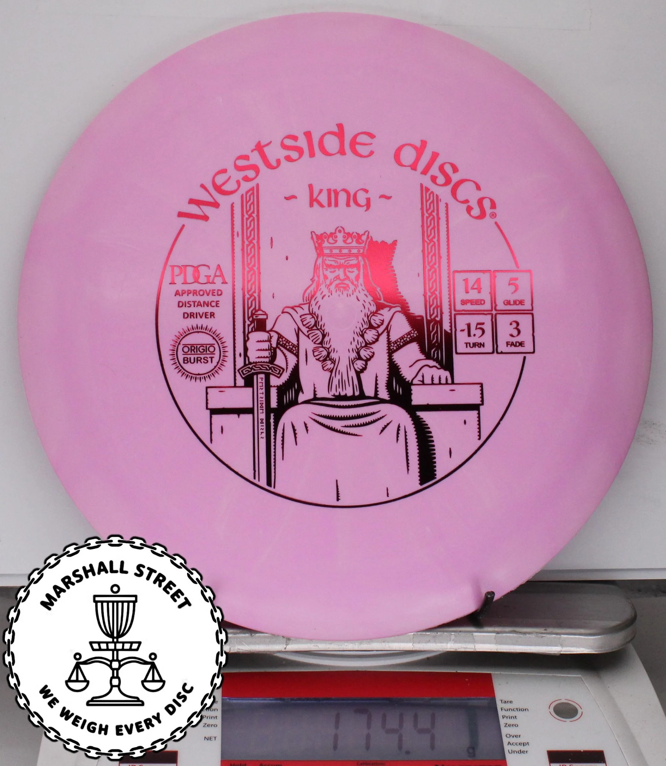 191267.jpg Origio Burst King - #17 Pink, 174