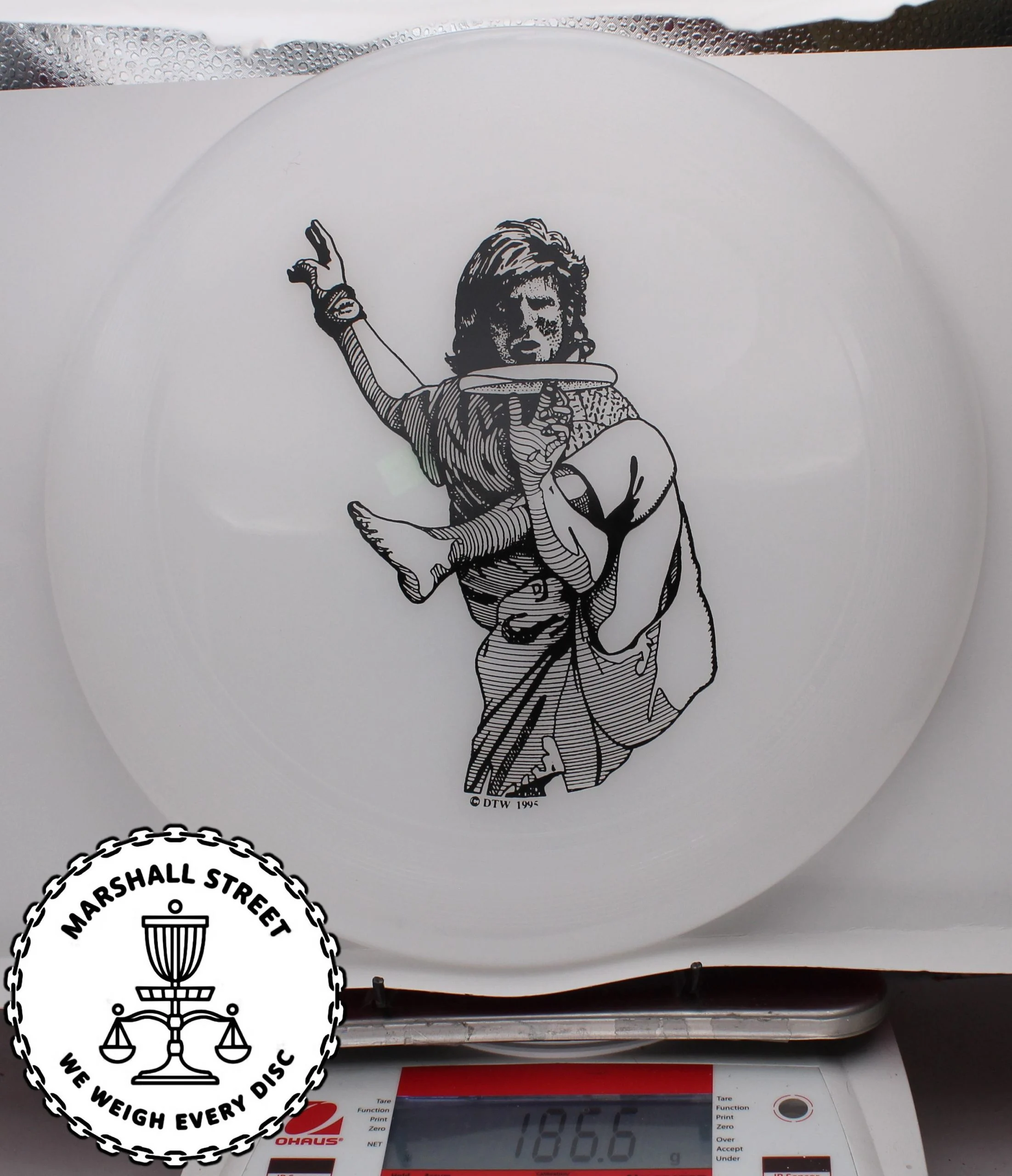 213187.jpg Wham-O UMAX Frisbee - #83 White, 187