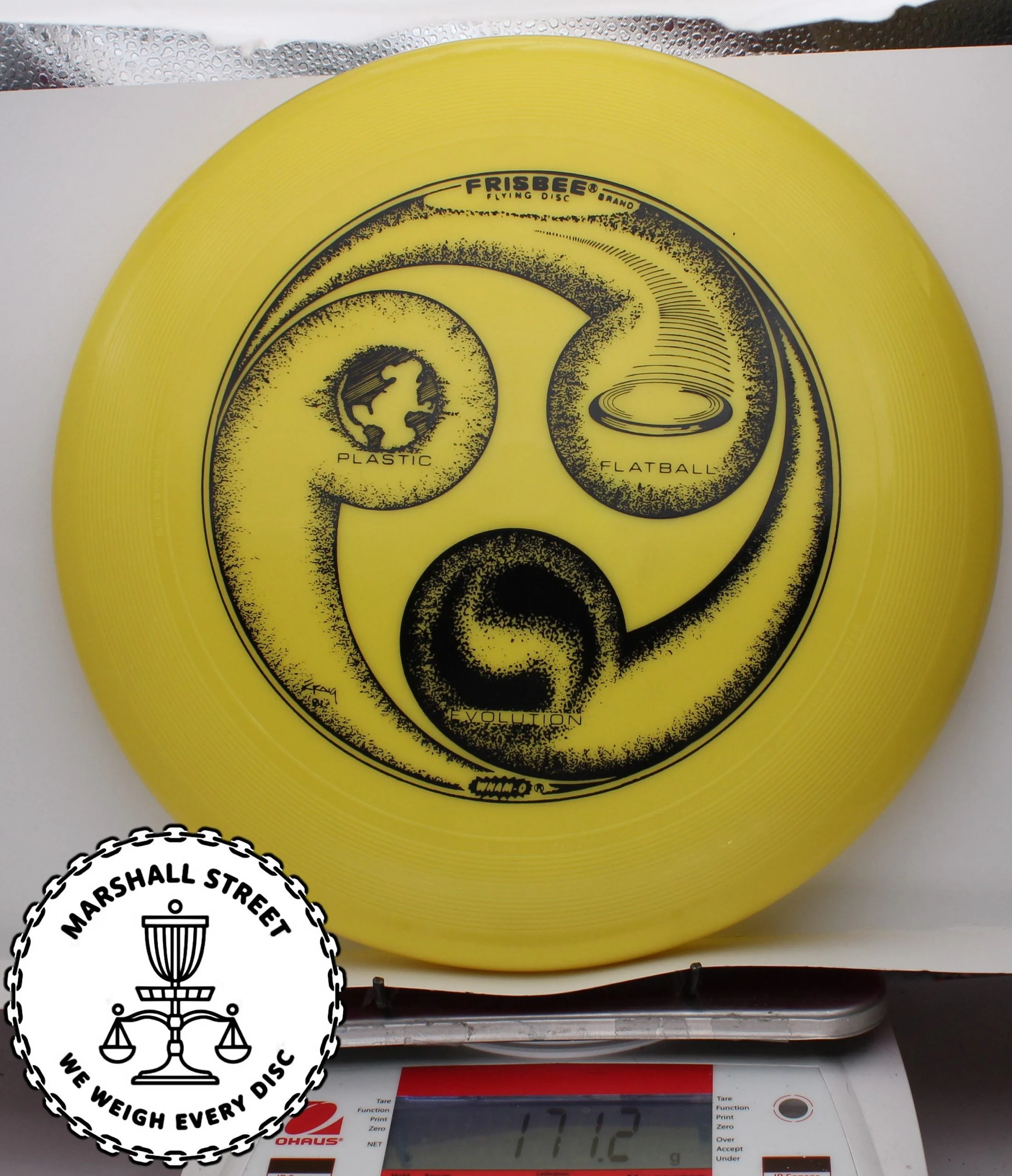 213185.jpg Wham-O UMAX Frisbee - #81 Yellow, 171
