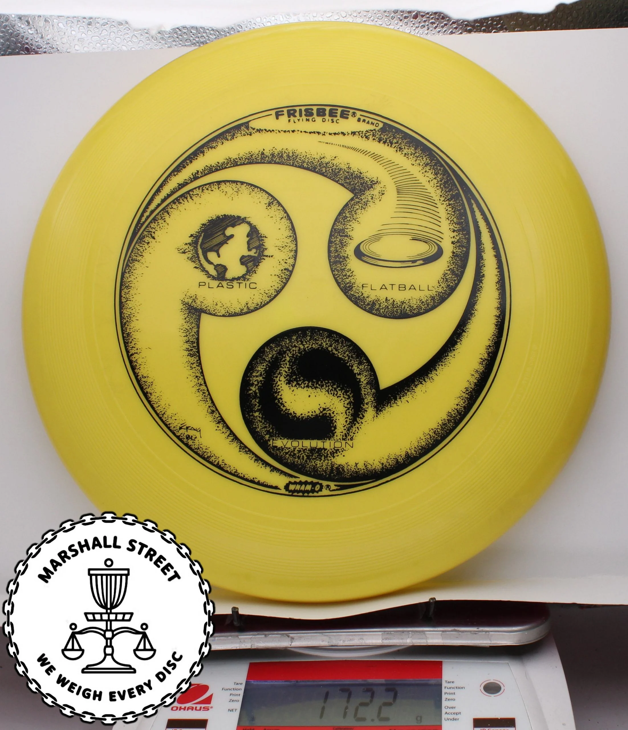 213183.jpg Wham-O UMAX Frisbee - #79 Yellow, 172
