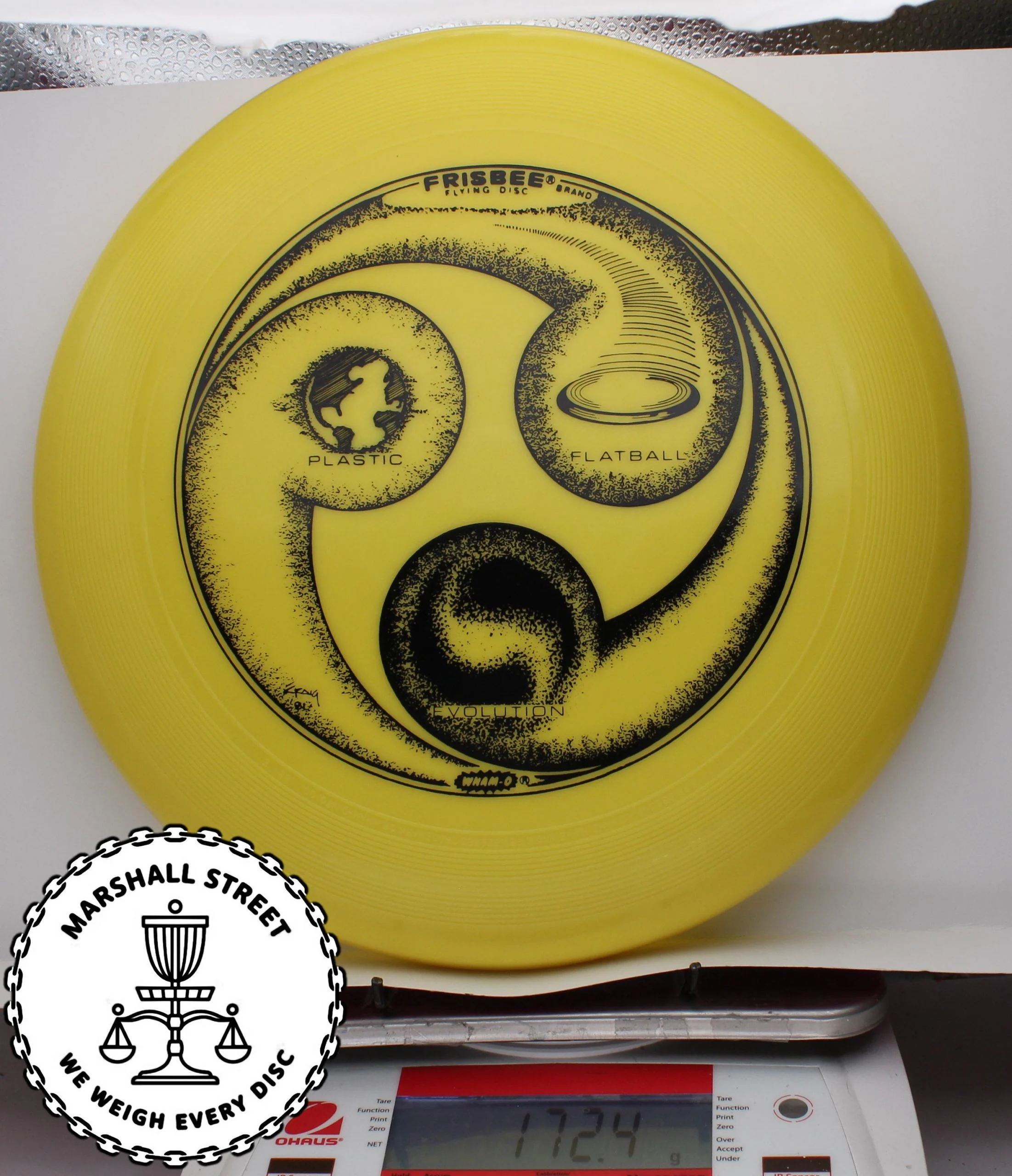 213184.jpg Wham-O UMAX Frisbee - #80 Yellow, 172