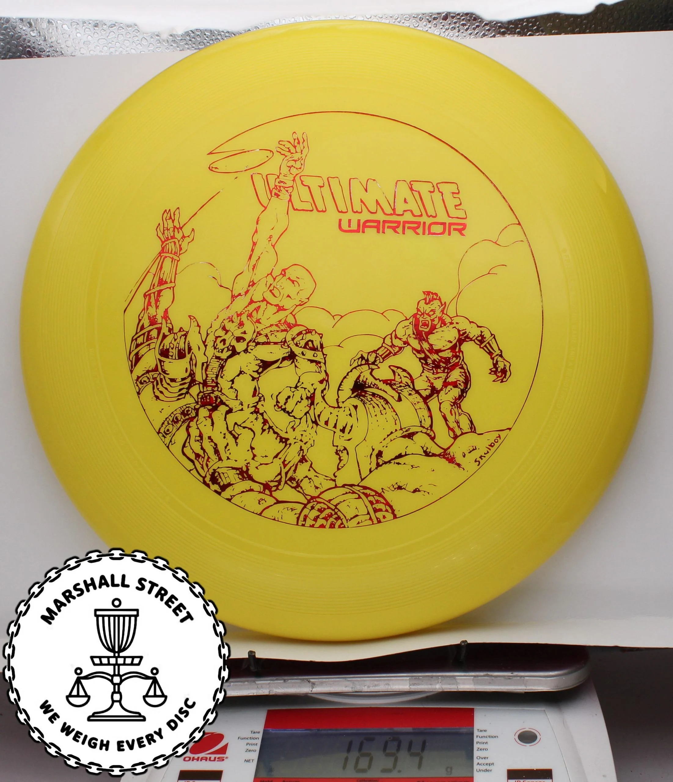 213174.jpg Wham-O UMAX Frisbee - #70 Yellow, 169