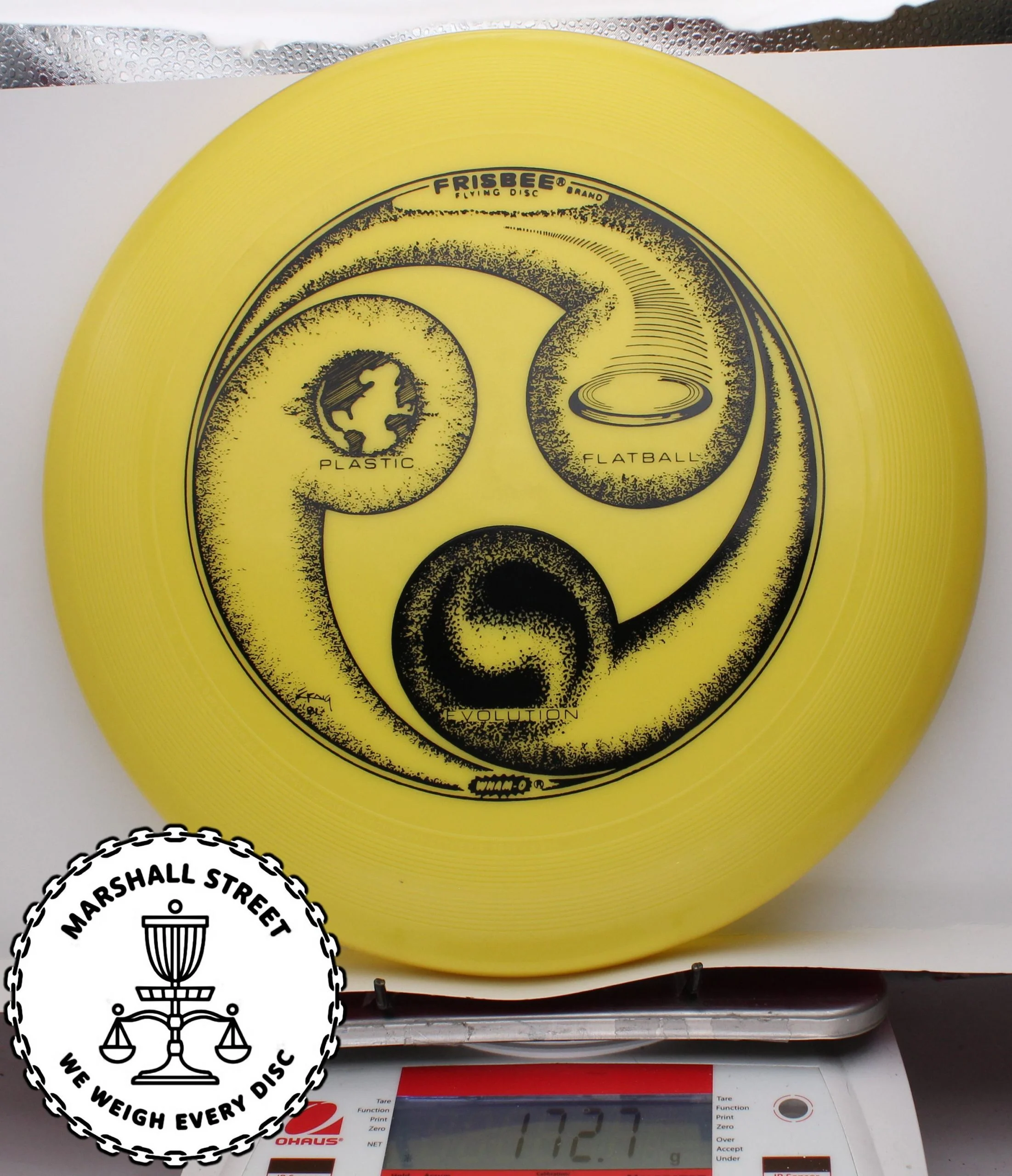 213181.jpg Wham-O UMAX Frisbee - #77 Yellow, 173