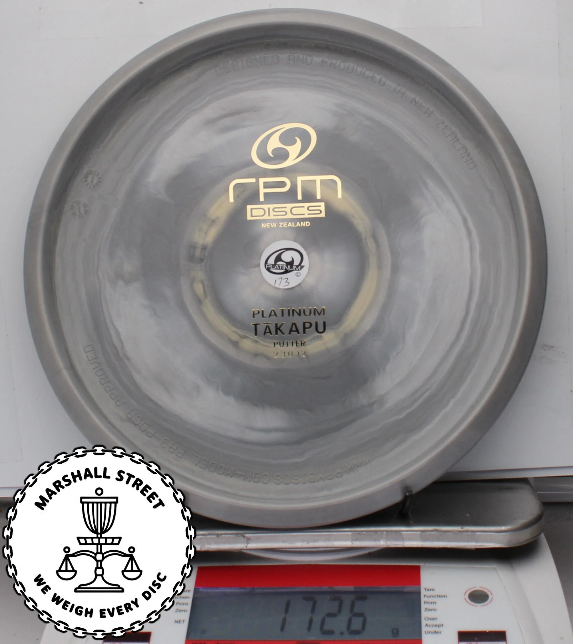 206025.jpg Platinum Takapu, Bottom Stamp - #22 GrayPurp, 173
