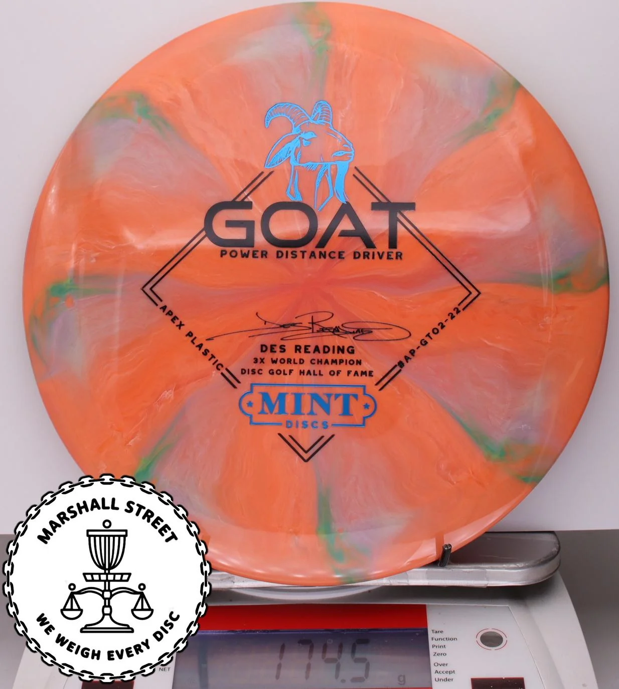 225121.jpg Swirly Apex Goat, Des Reading - #09 Orange, 174