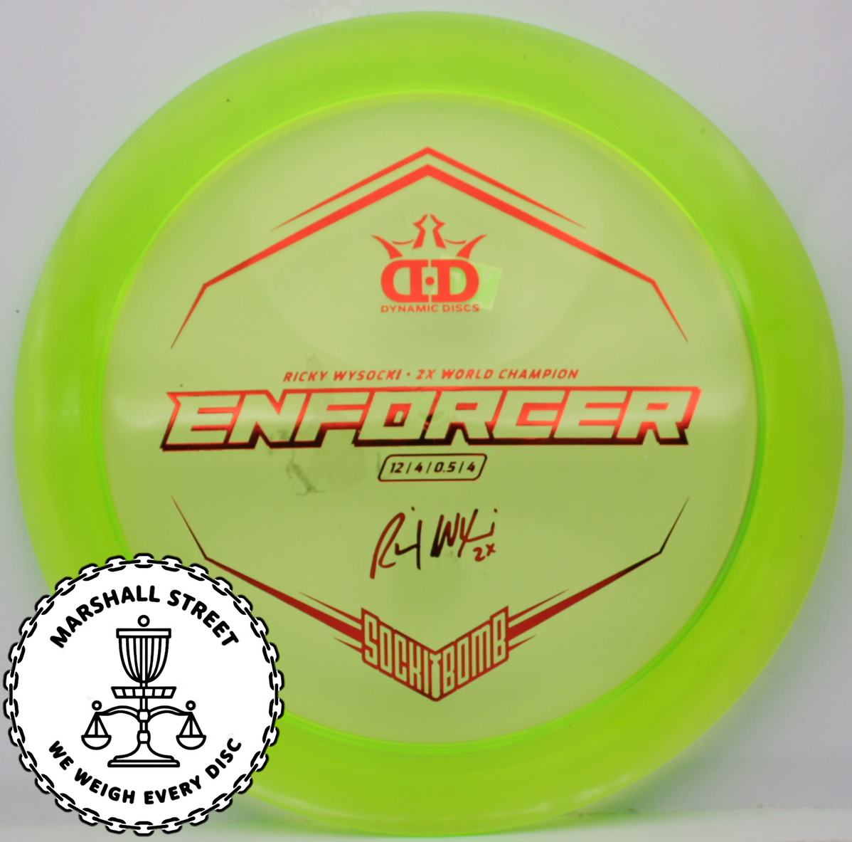 Lucid Ice Enforcer, Wysocki • Marshall Street Disc Golf