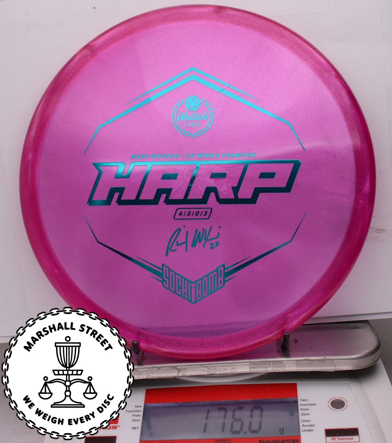 223580.jpg VIP Ice Glimmer Harp, Ricky Wysocki - #63 Purple, 176